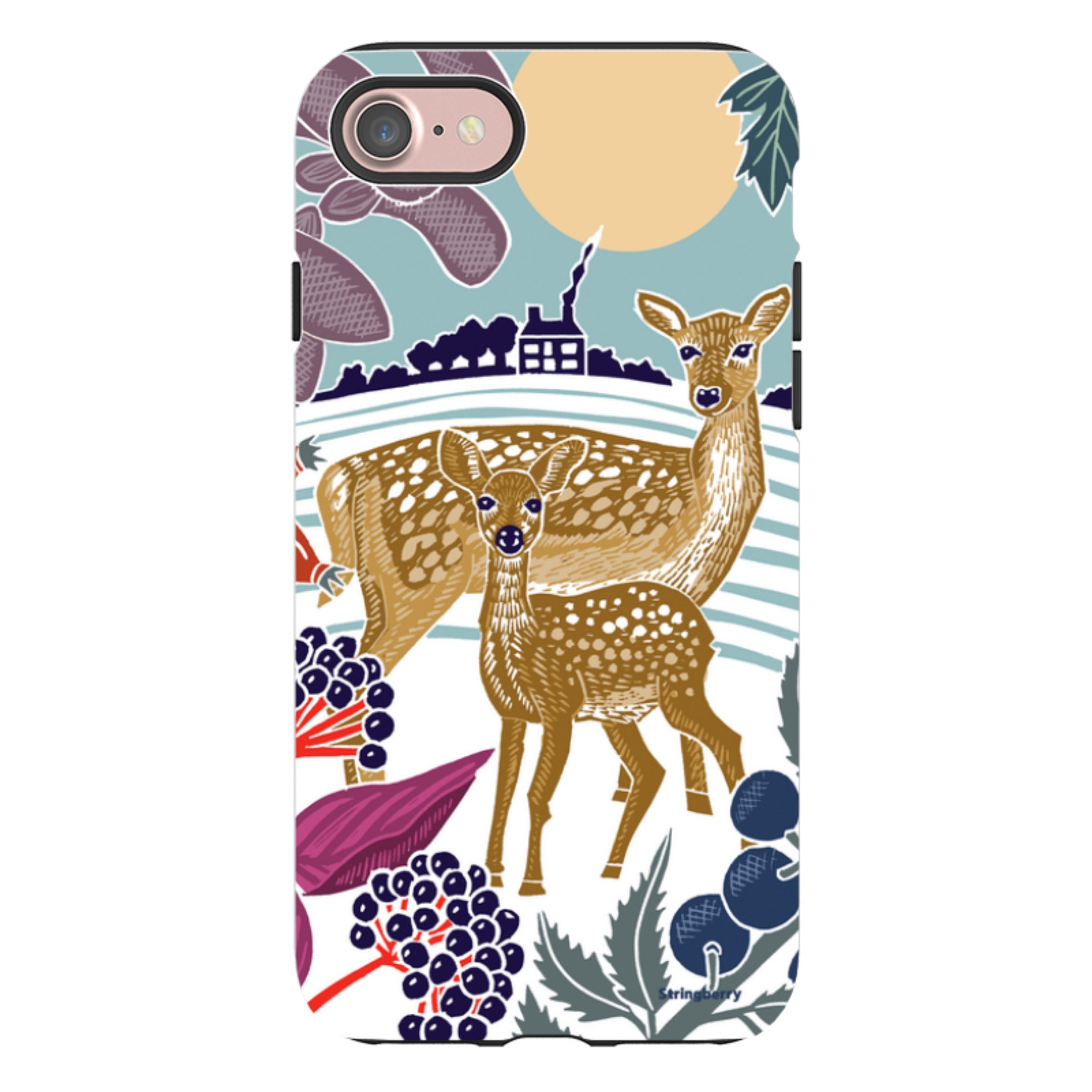 iPhone Tough Case - Deer By Kate Heiss