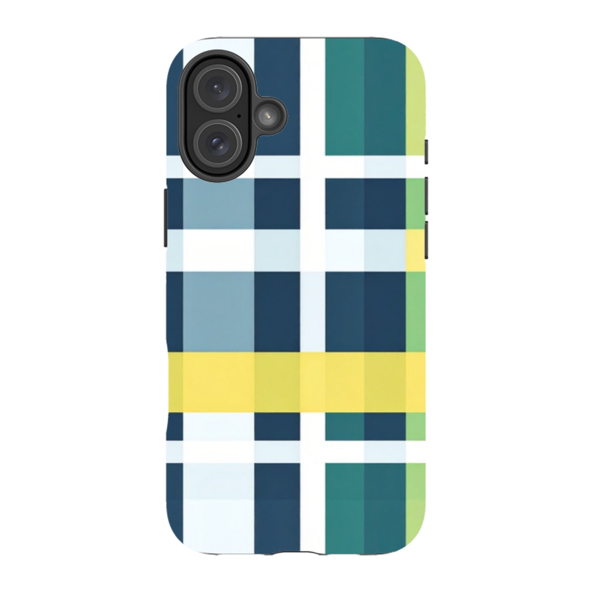 iPhone MagSafe Tough Case - Forest Gingham