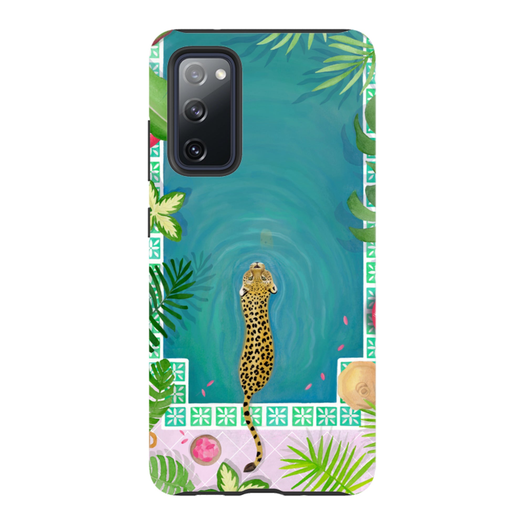 Samsung Tough Case - Morocco Pool Leopard By Bex Parkin