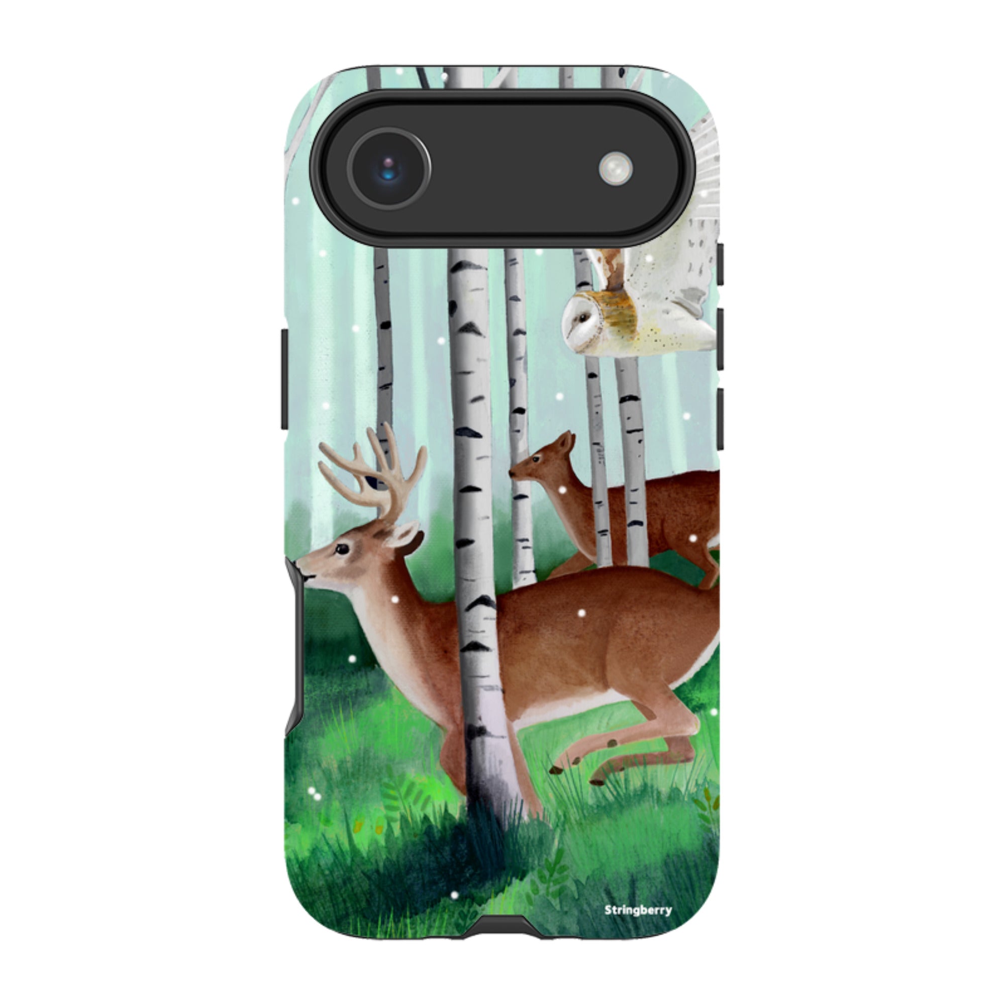 iPhone MagSafe Tough Case - Winter Woods By Bex Parkin