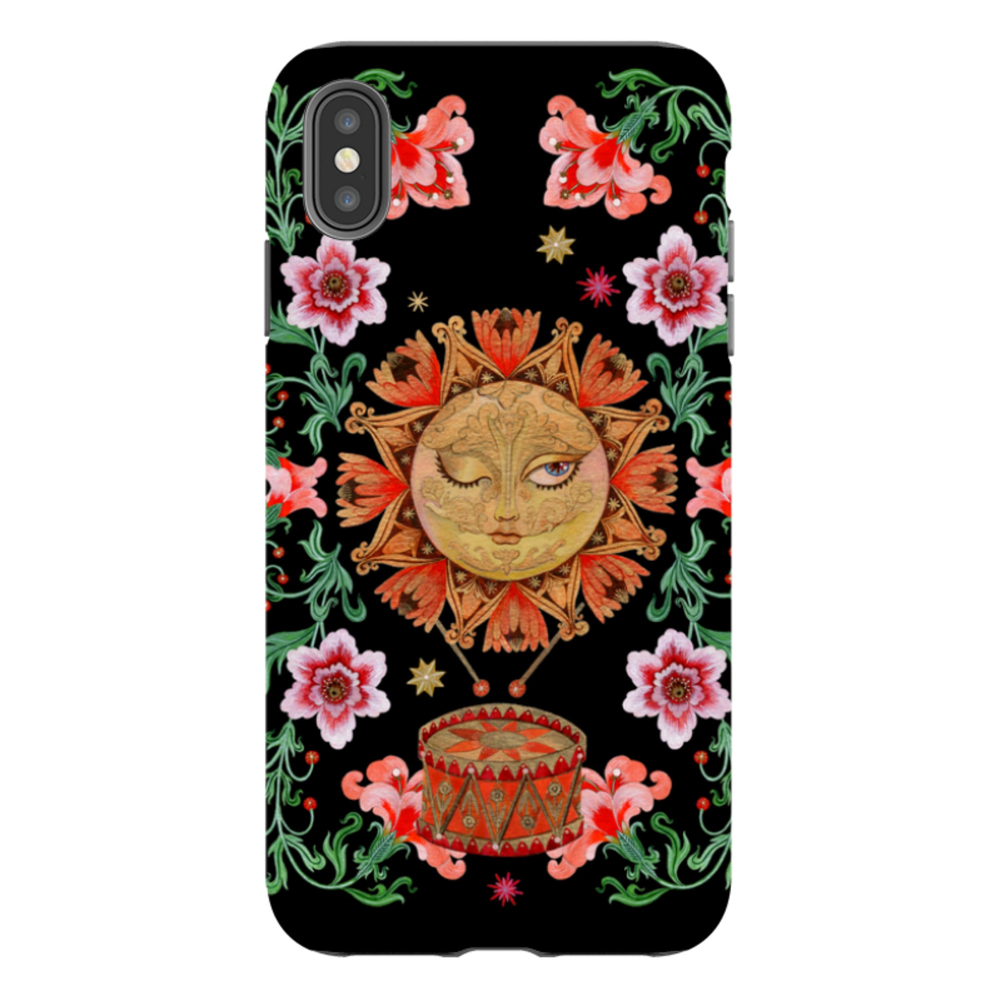 iPhone Tough  Case - Twelve Drummers Drumming By Maria Matos