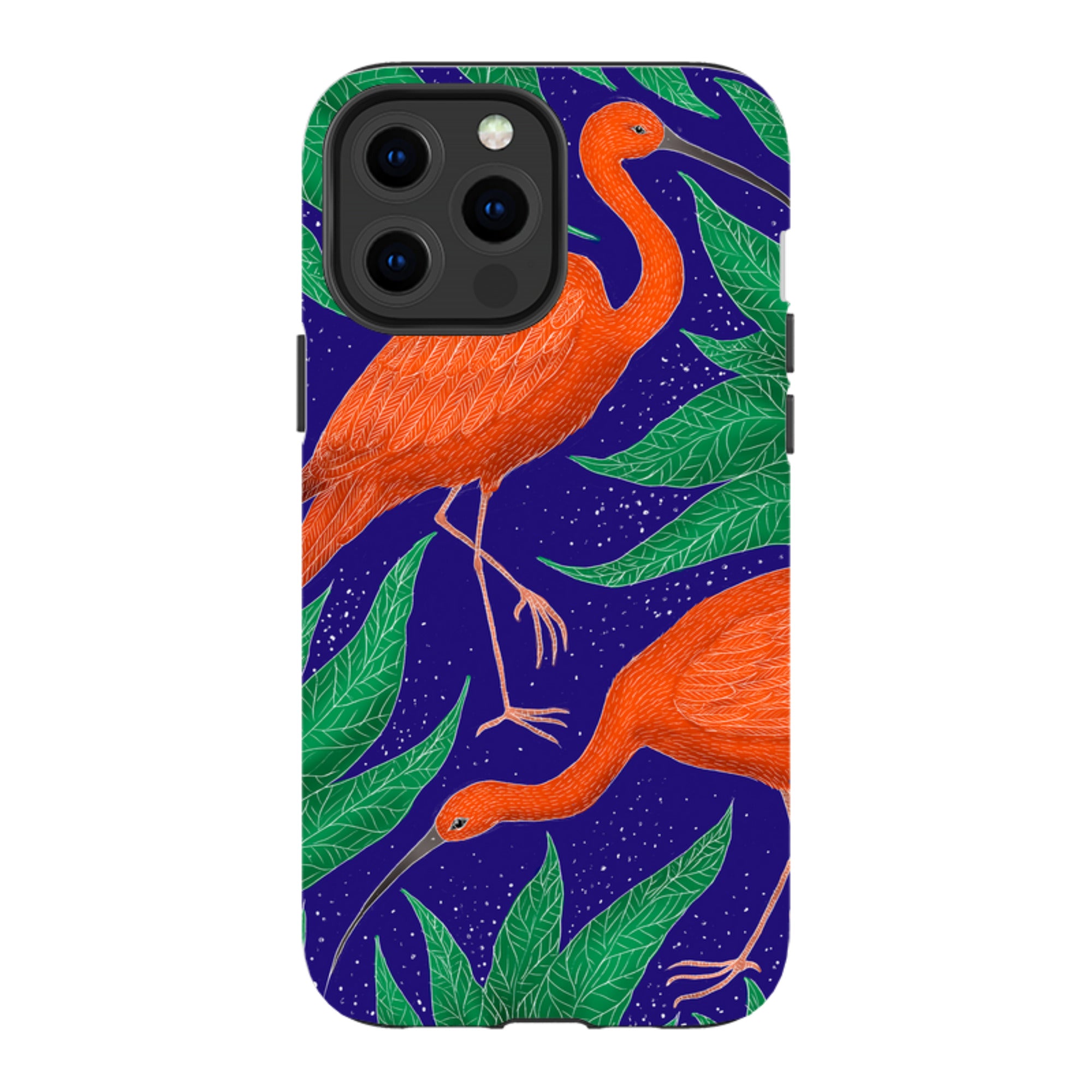 iPhone Tough Case - Scarlet Ibis By Catherine Rowe