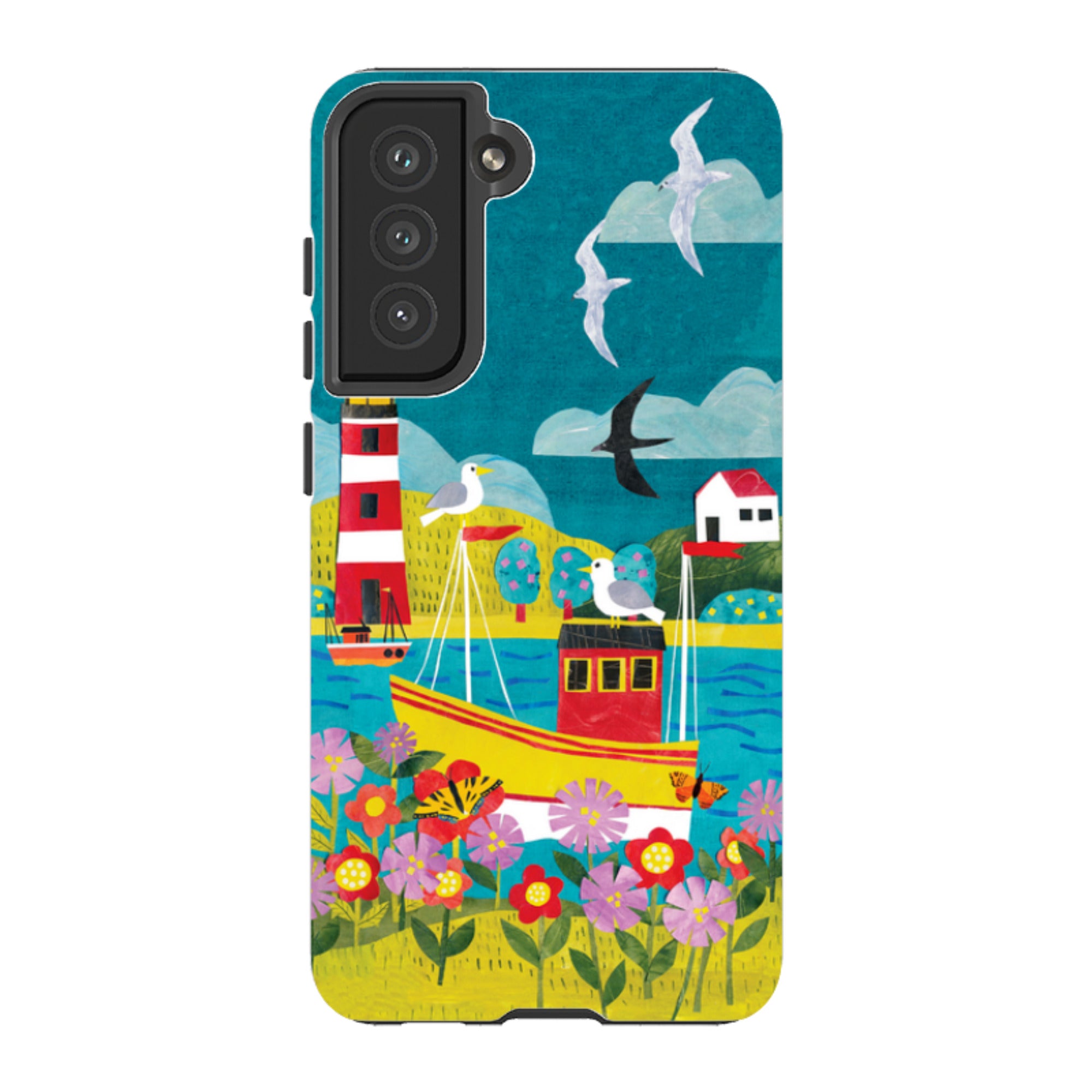 Samsung Tough  Case - Fishing Boat By Tracey English