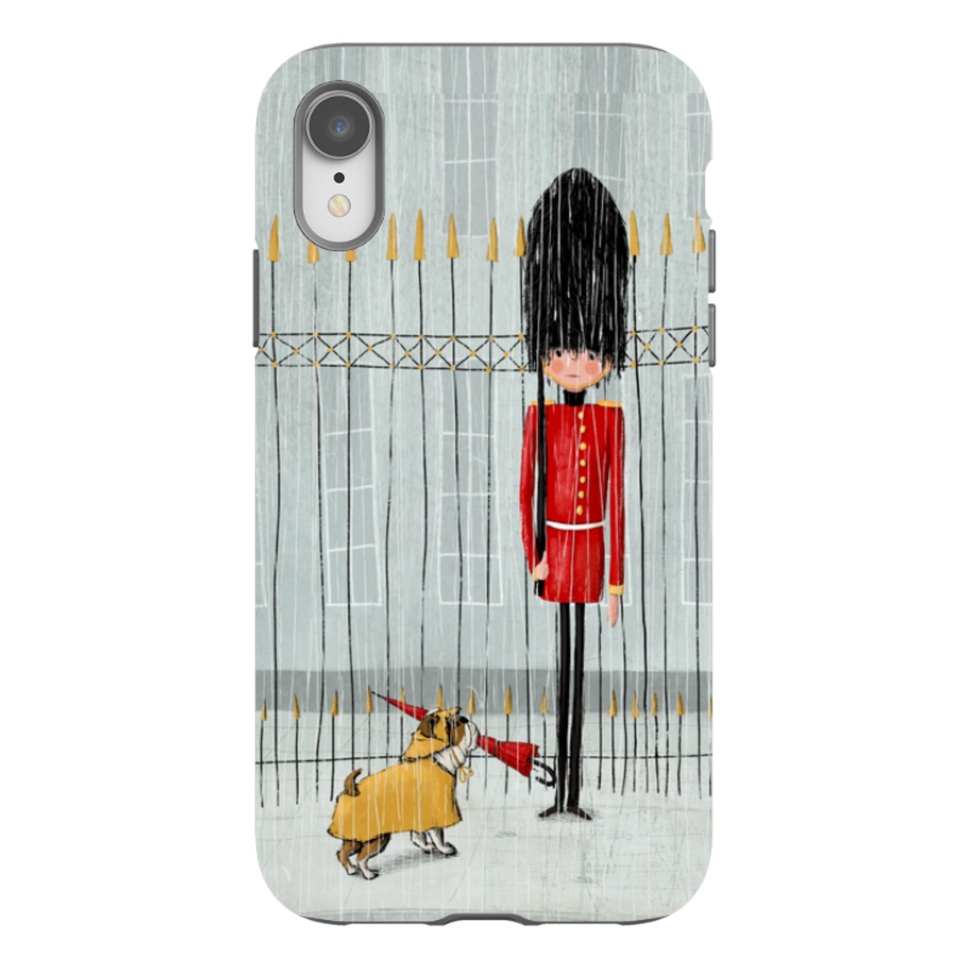 iPhone Tough Case - London In Rain By Maja Lindberg