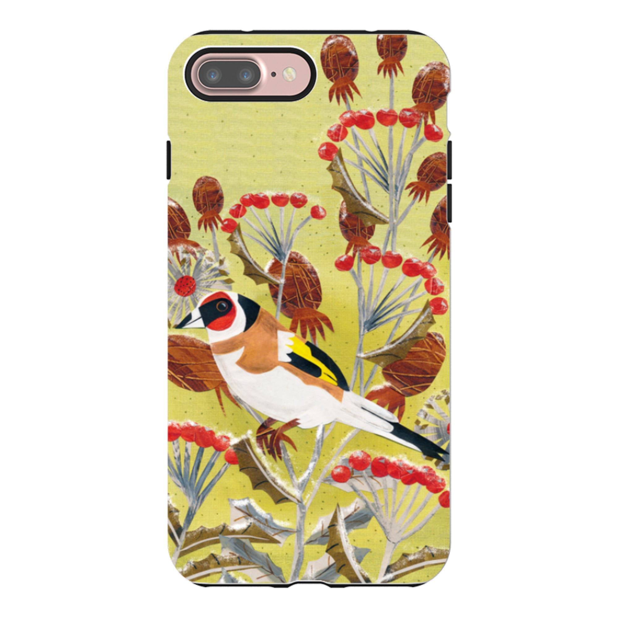 iPhone Tough Case - Bullfinch By Tracey English