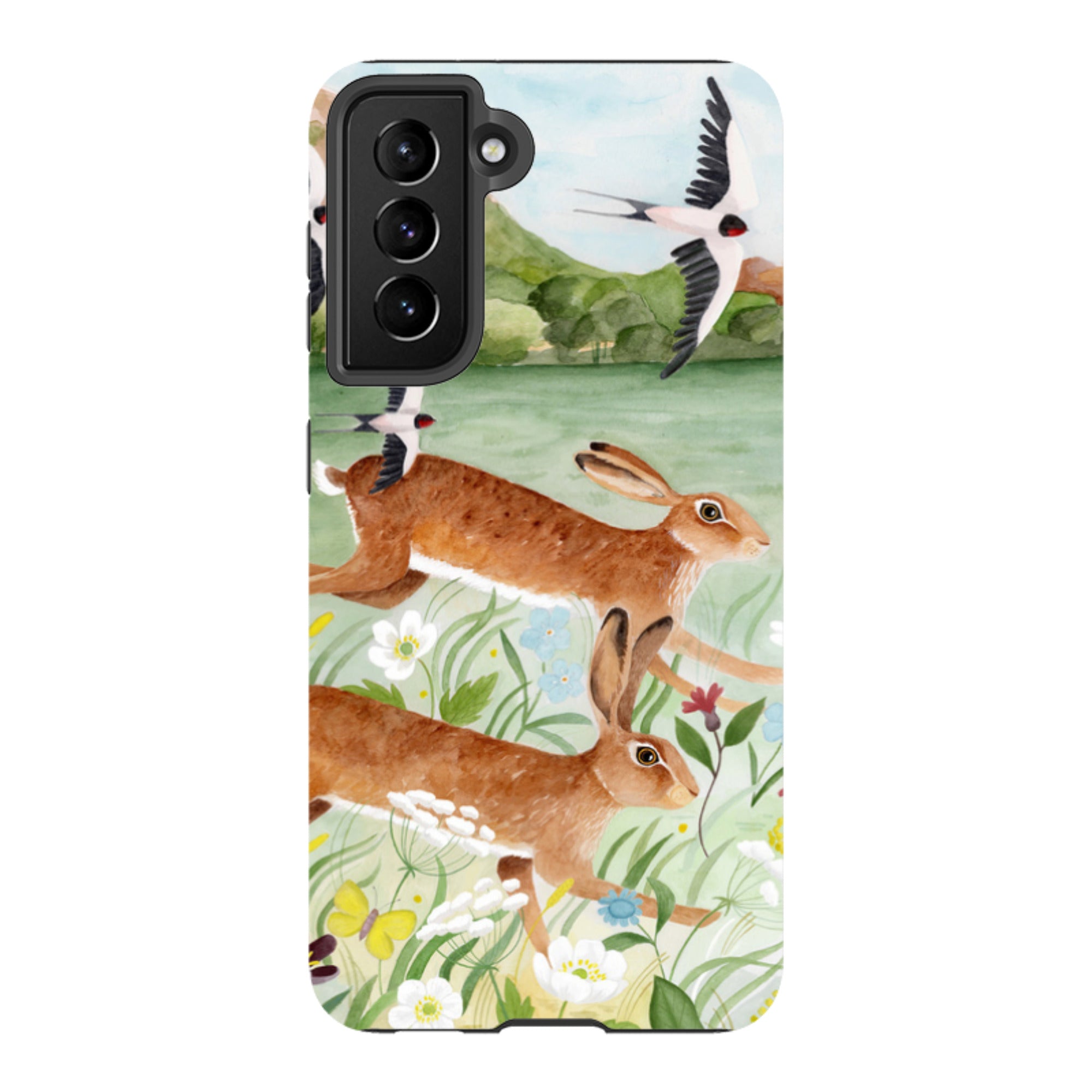 Samsung Tough Case - Hares By Bex Parkin