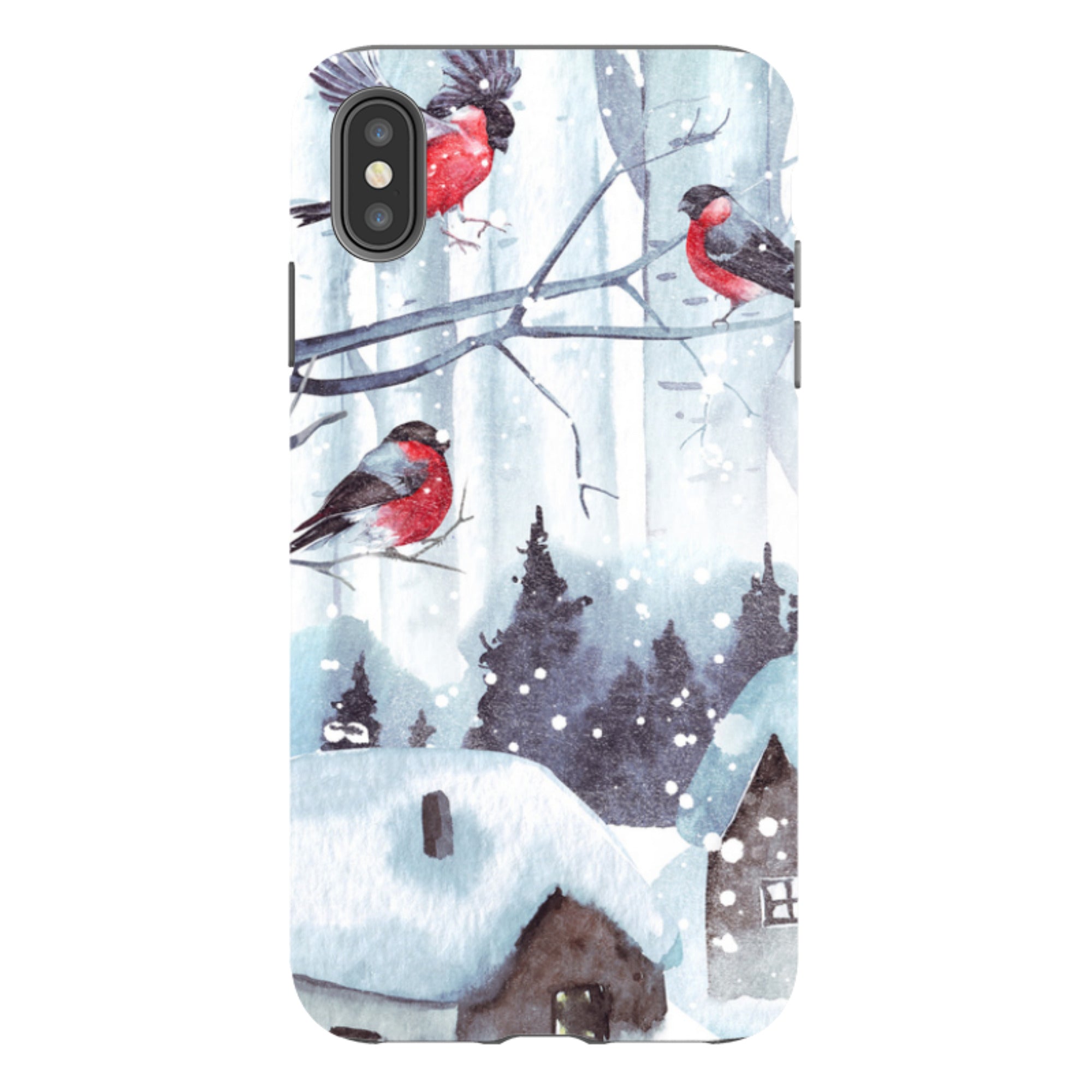 iPhone Tough Case - Cozy Xmas Day
