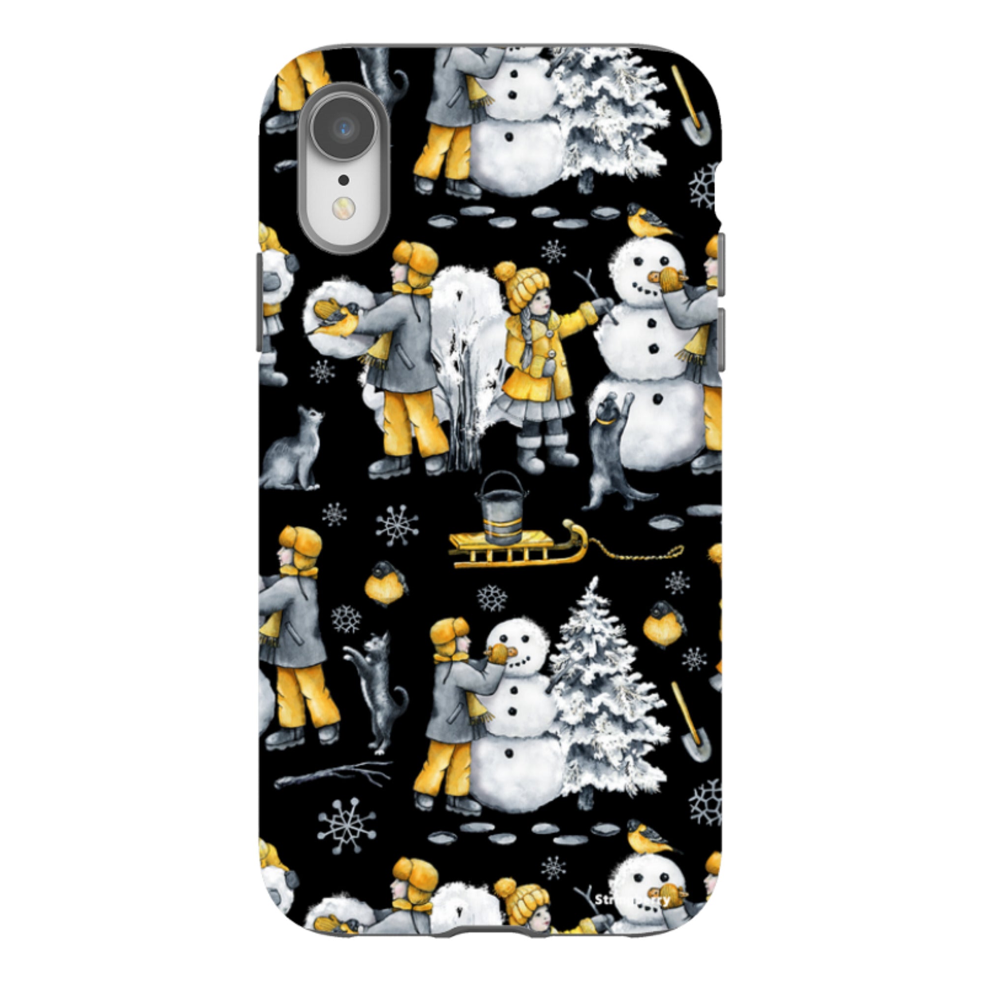 iPhone Tough Case - Me And Snowman