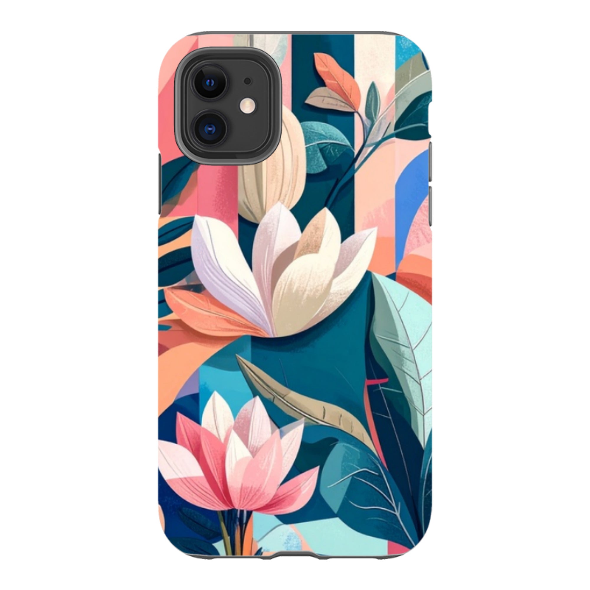 iPhone Tough Case - Long Floral