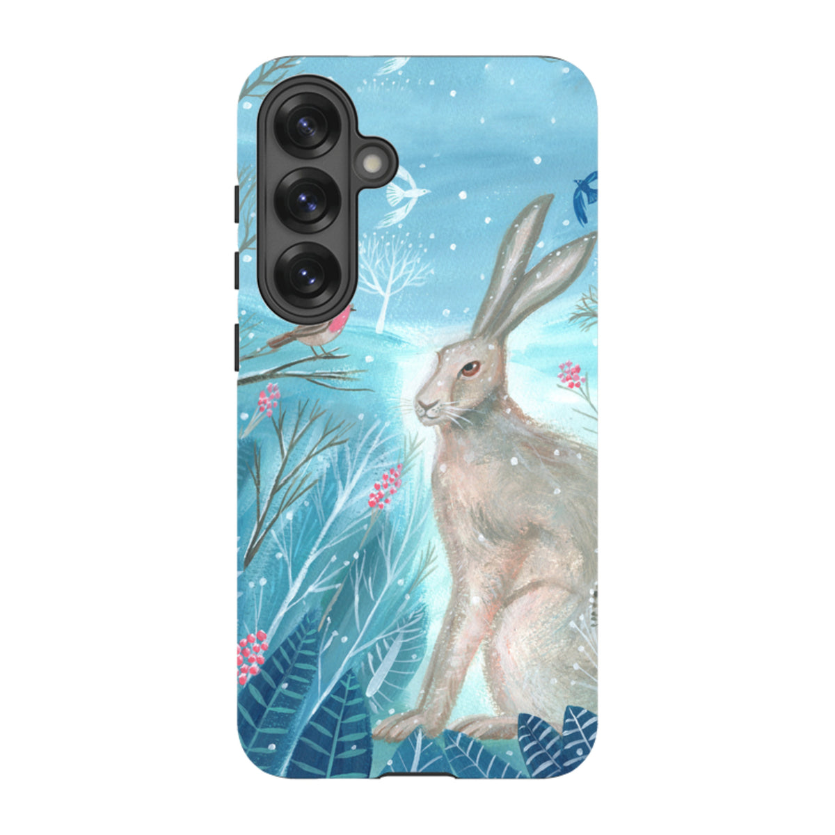 Samsung Tough Case - Winter Hare By Mary Stubberfield
