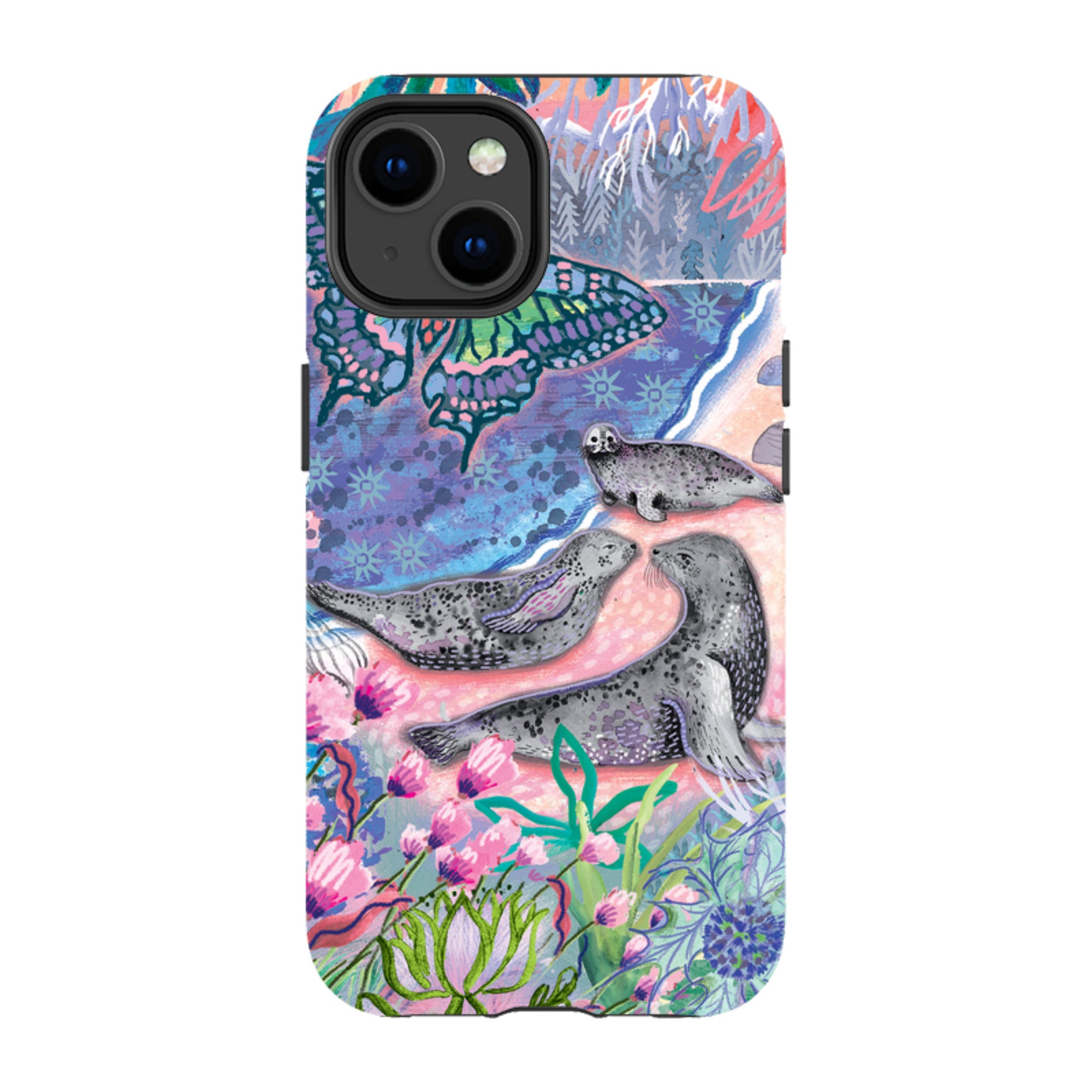iPhone Case - Scenic Seals Of Norfolk By Emma Frances Grant