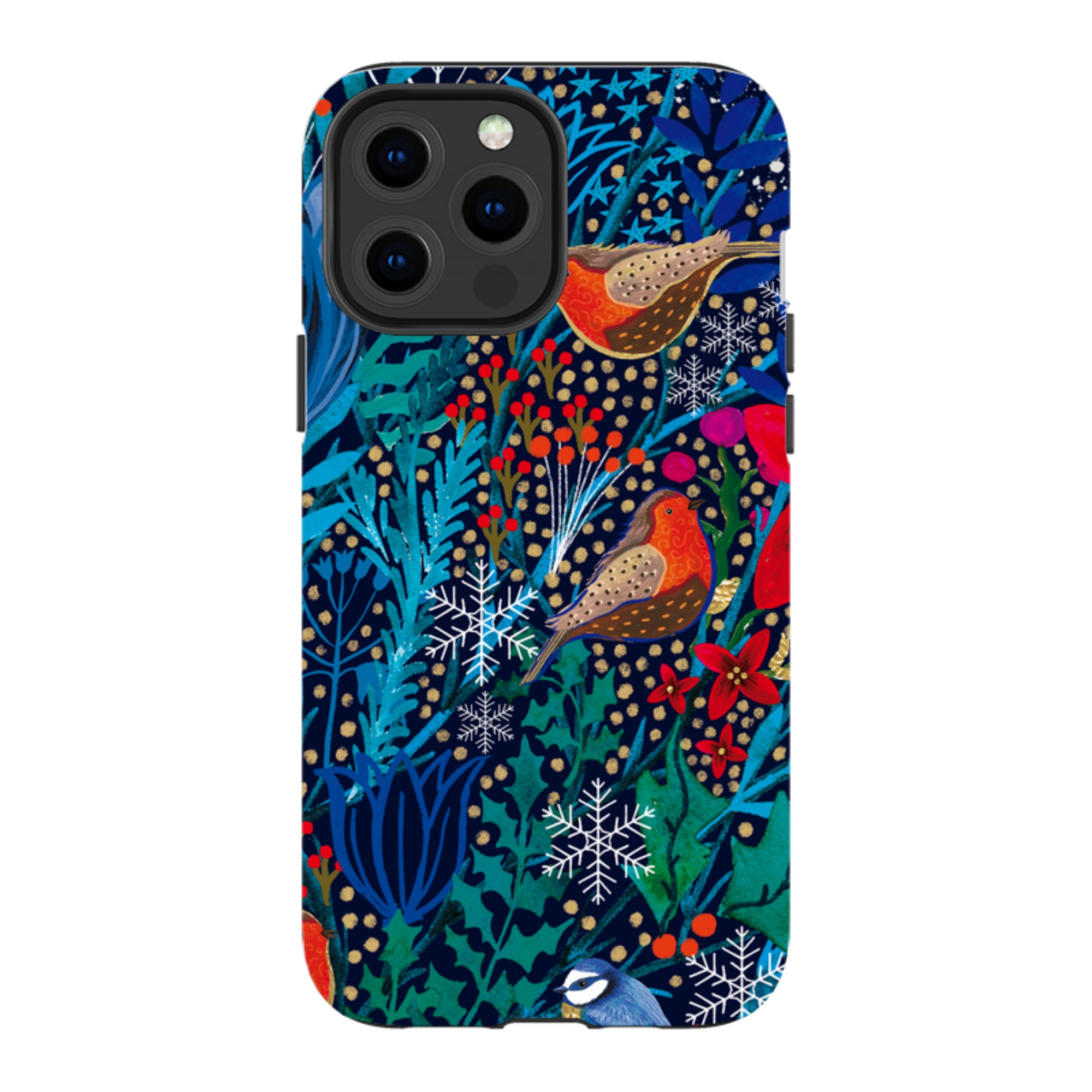 iPhone MagSafe Tough Case - Xmas Robin III By Emma Frances Grant