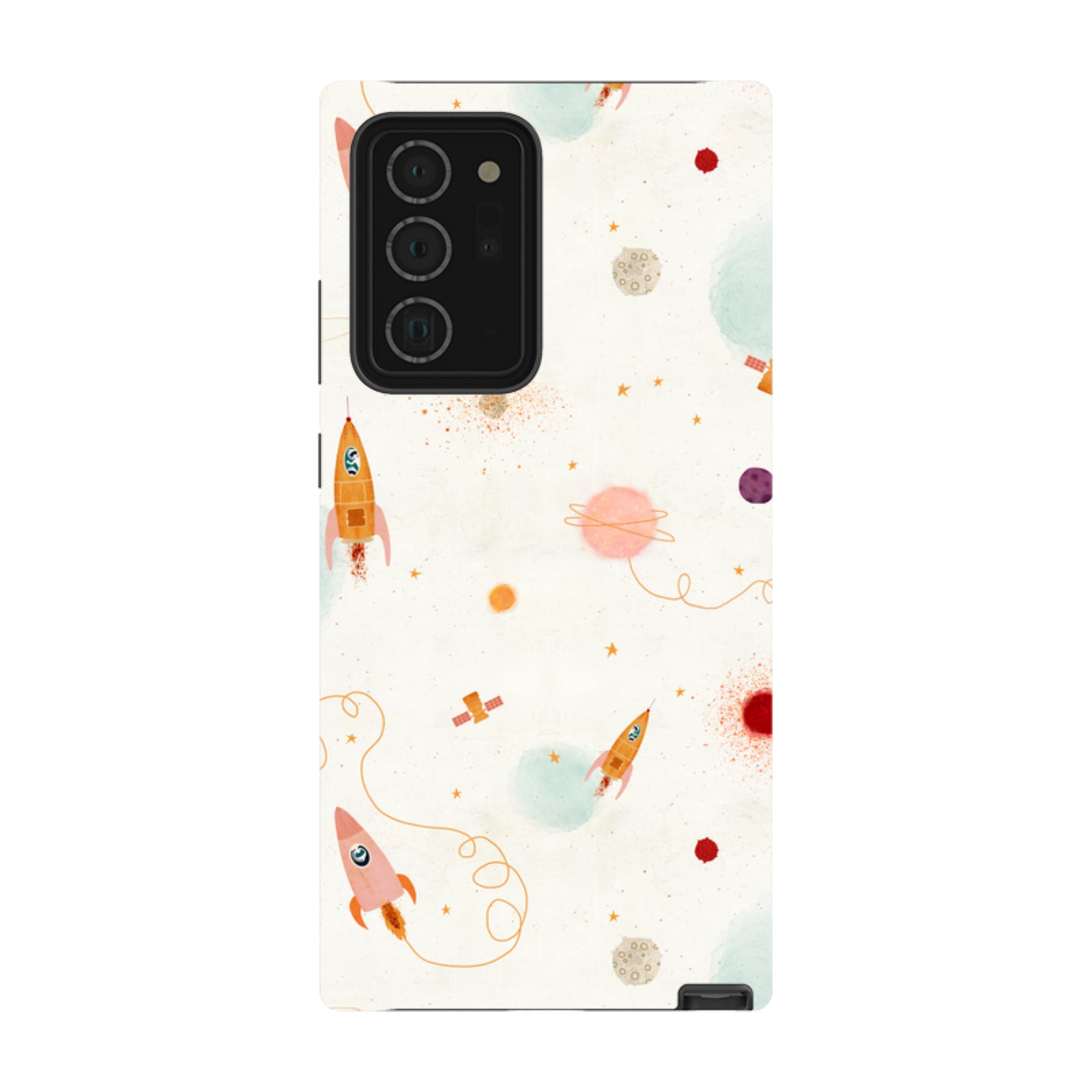 Samsung Tough Case - Rockets Cream By Katherine Quinn