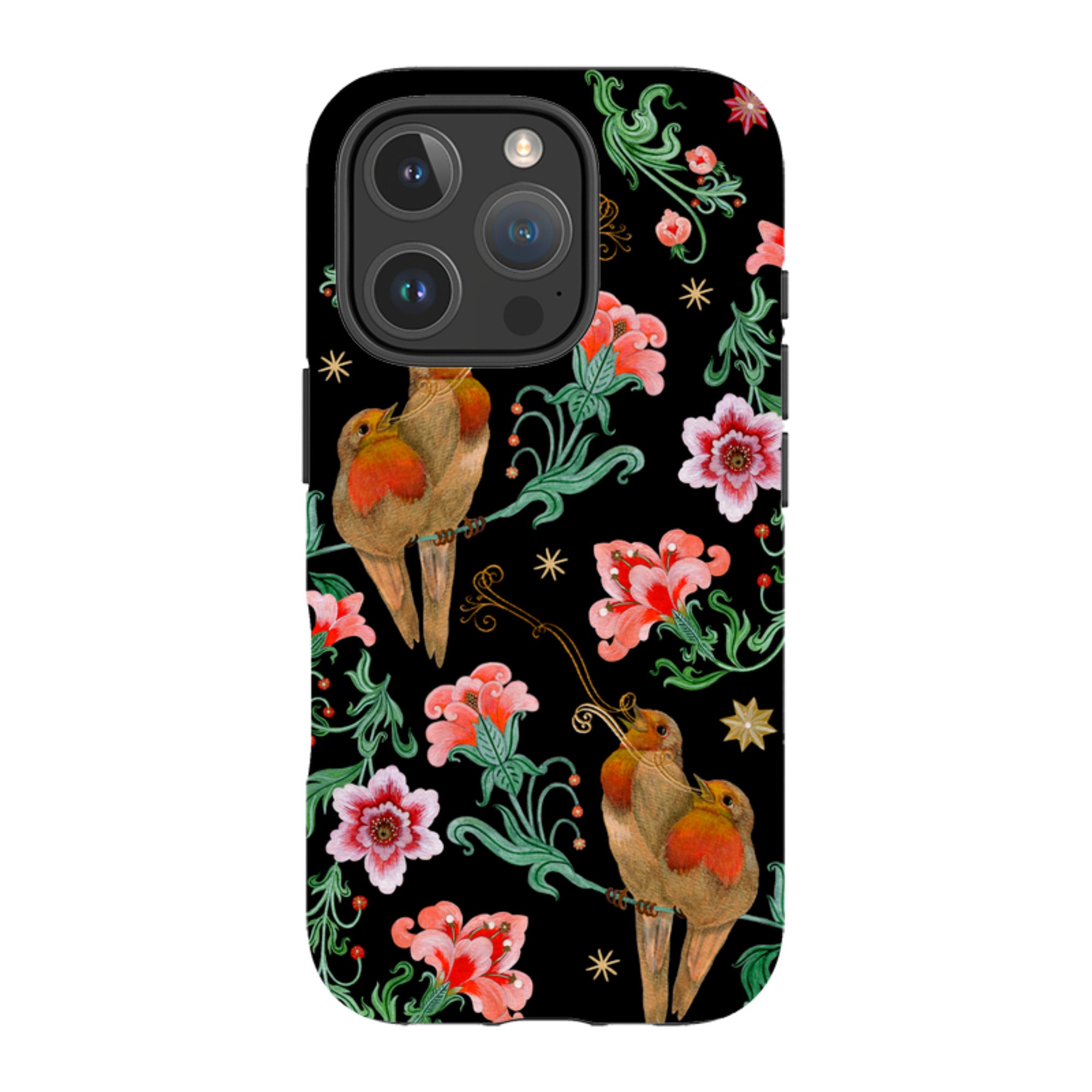 iPhone MagSafe Tough Case - Four Calling Birds By Maria Matos