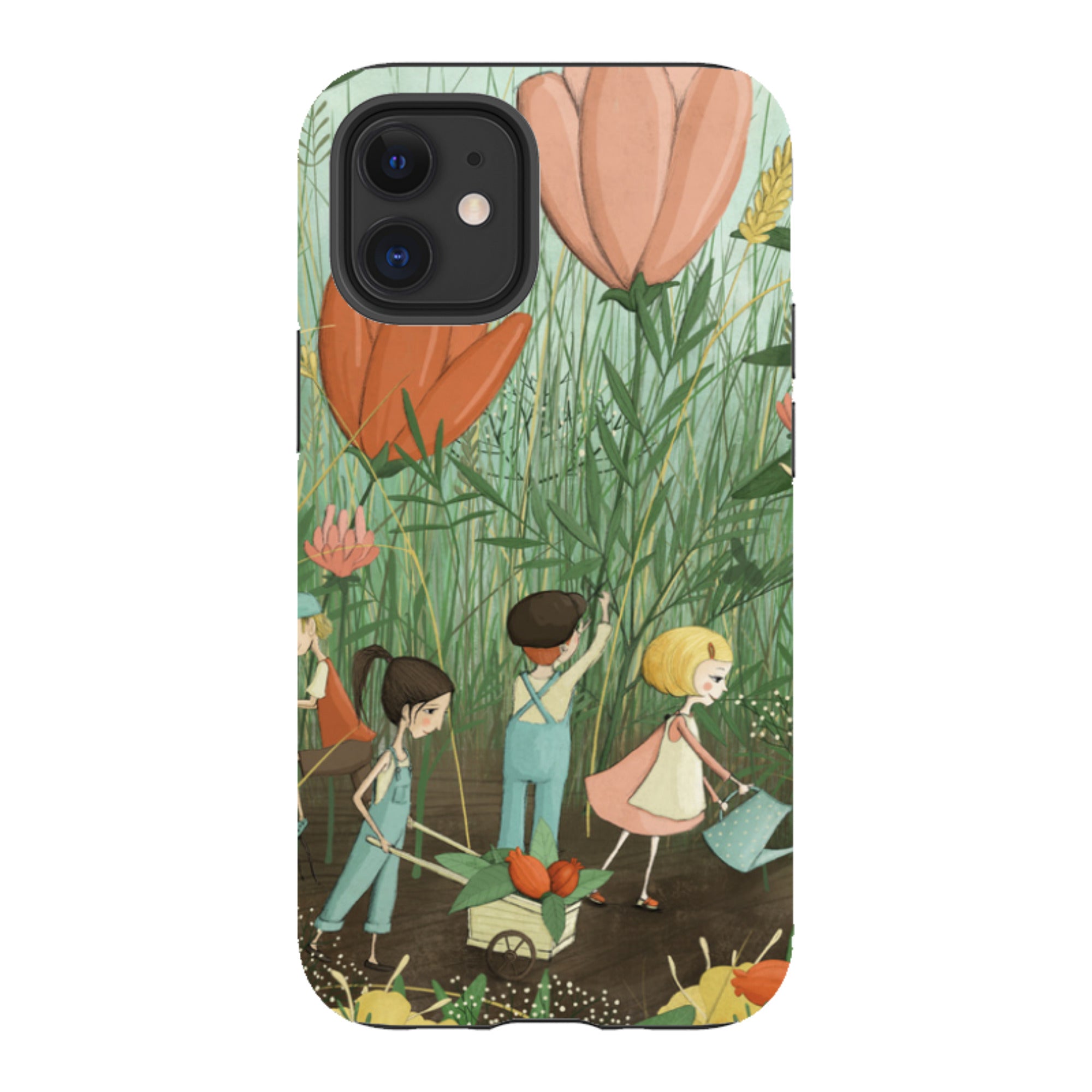 iPhone Tough Case - Garden Day By Maja Lindberg