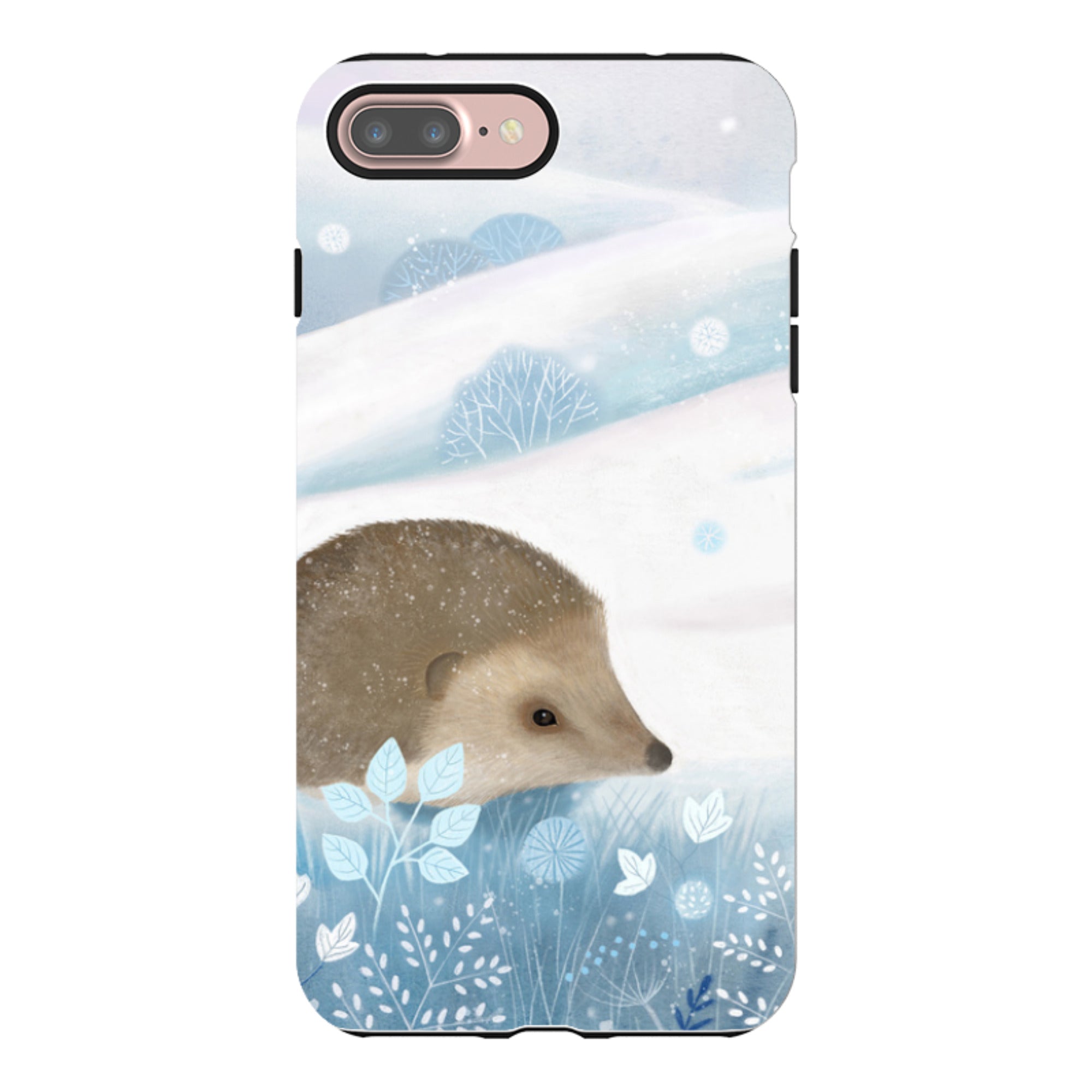 iPhone Tough Case - Winter Hedgehog By Bex Parkin