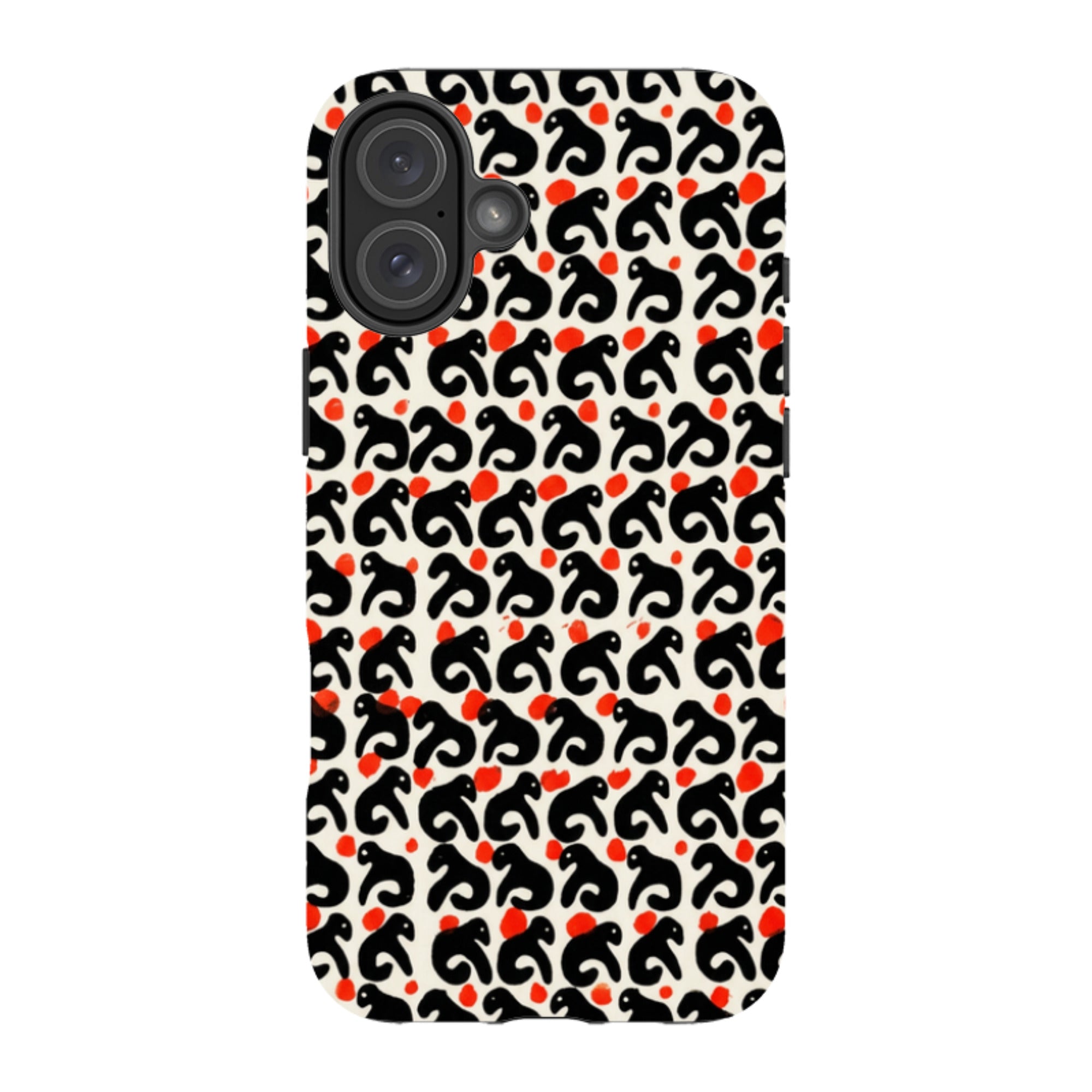 iPhone Tough Case - Abstract Cutouts