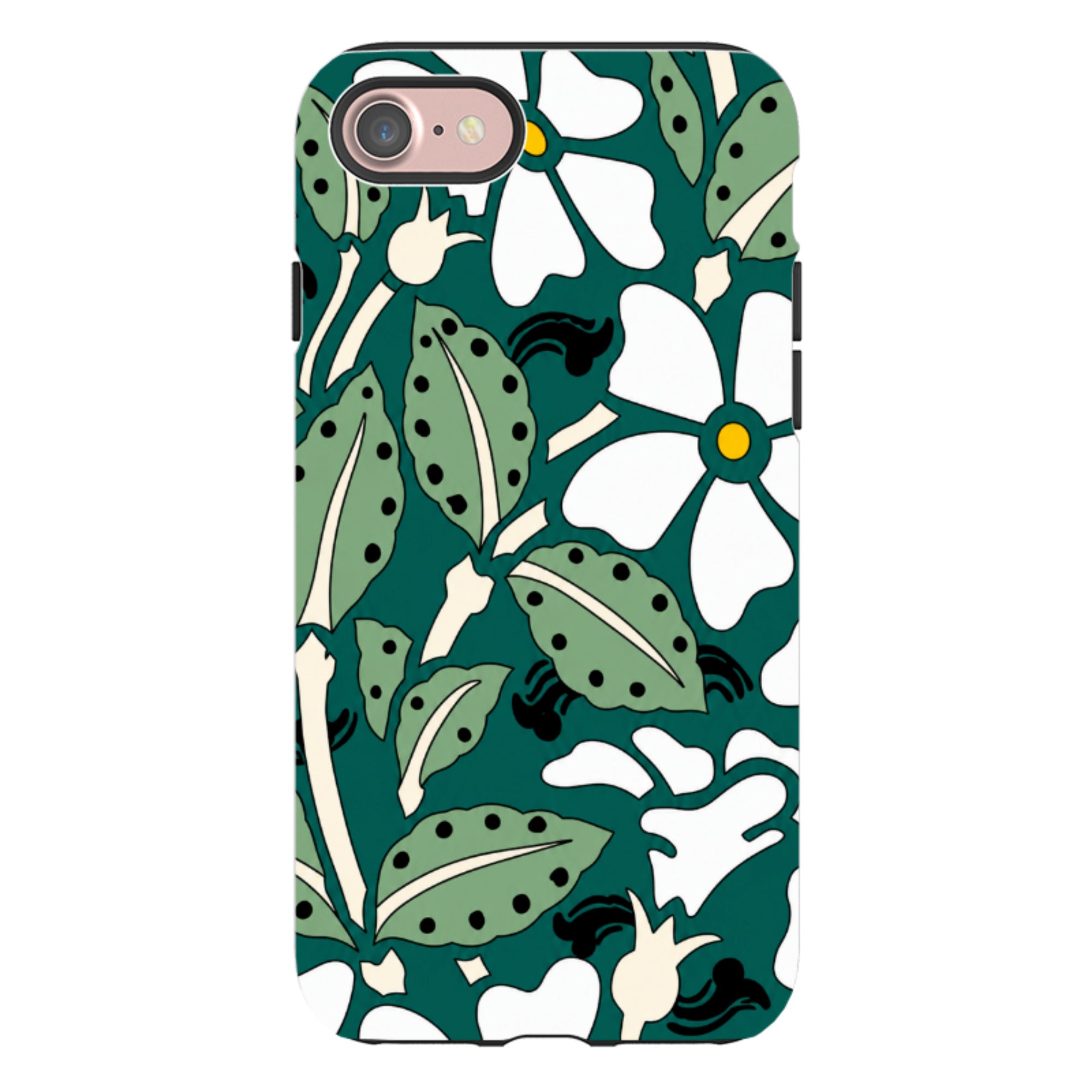iPhone Tough Case - Vintage Woodblock Print
