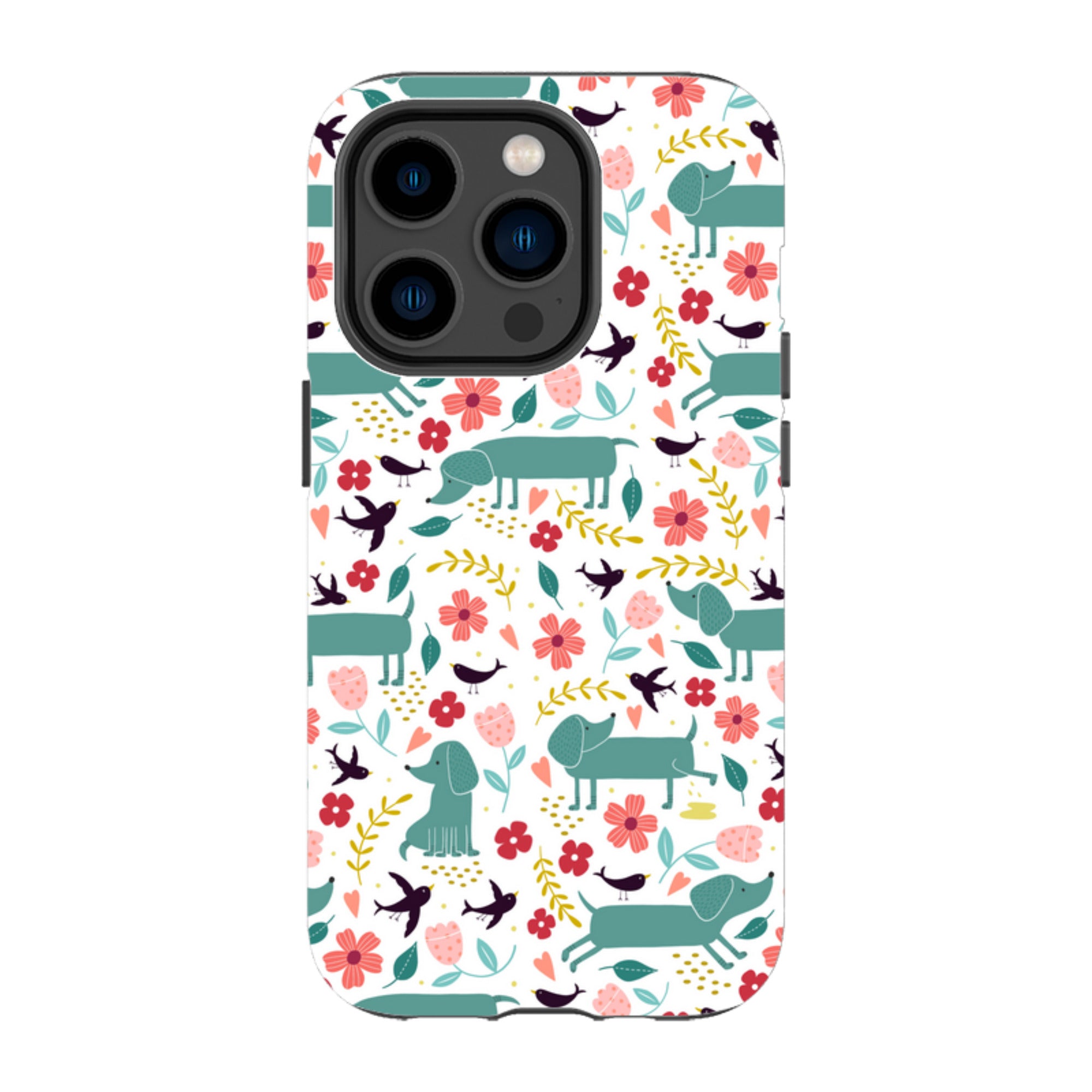 iPhone Tough Case - Cheeky Daschunds By Suzy Taylor