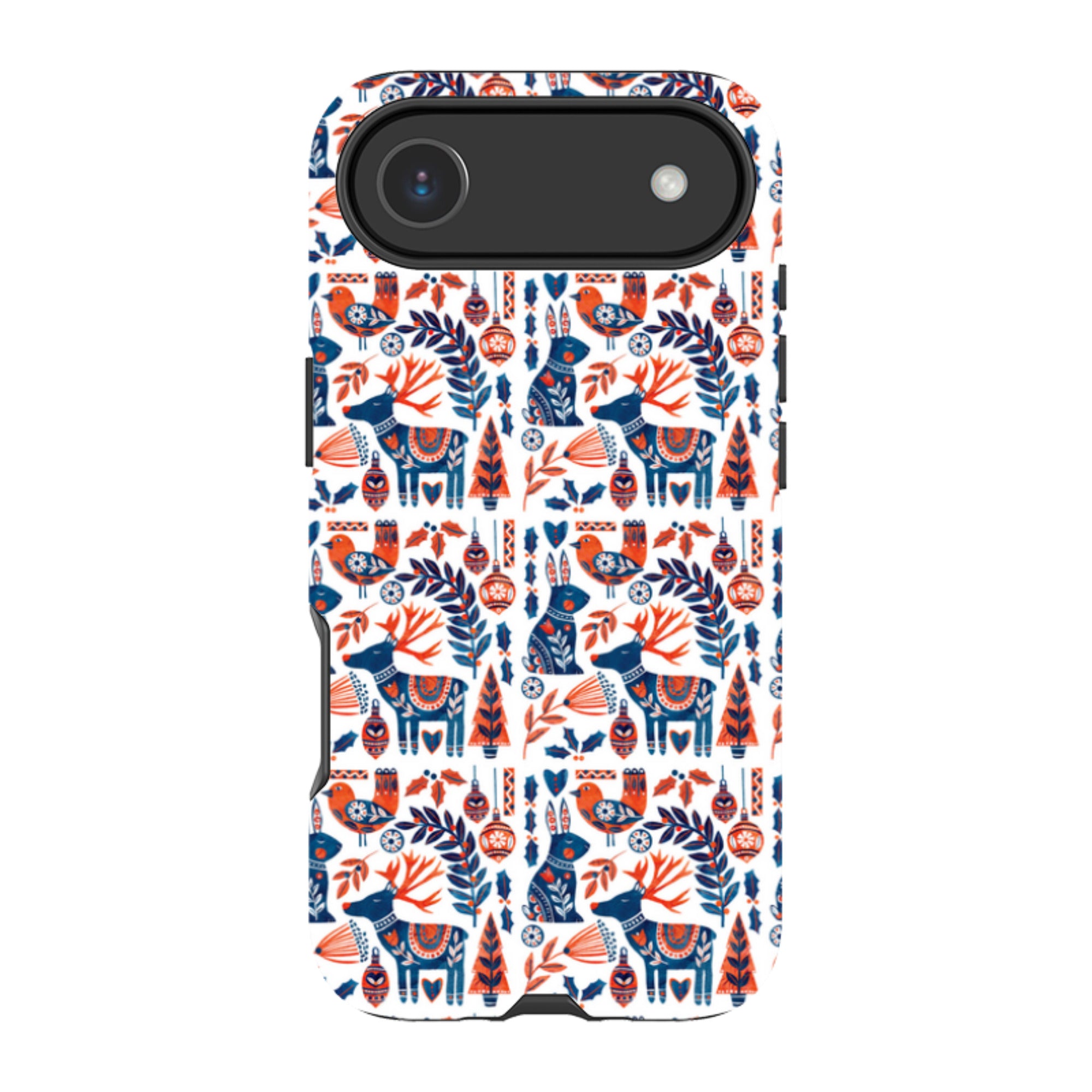 iPhone Tough Case - Scandi Animals By Tracey English