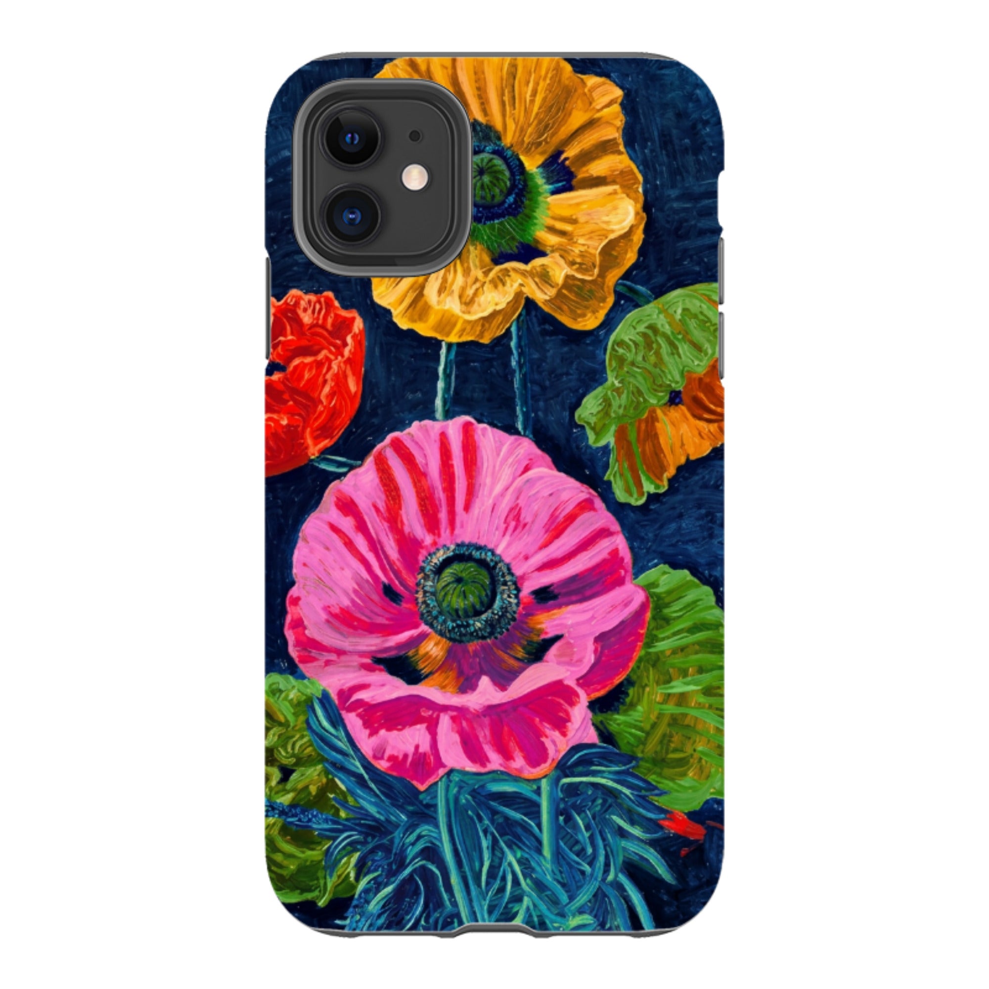 iPhone Tough Case - Kisling Poppy Blue
