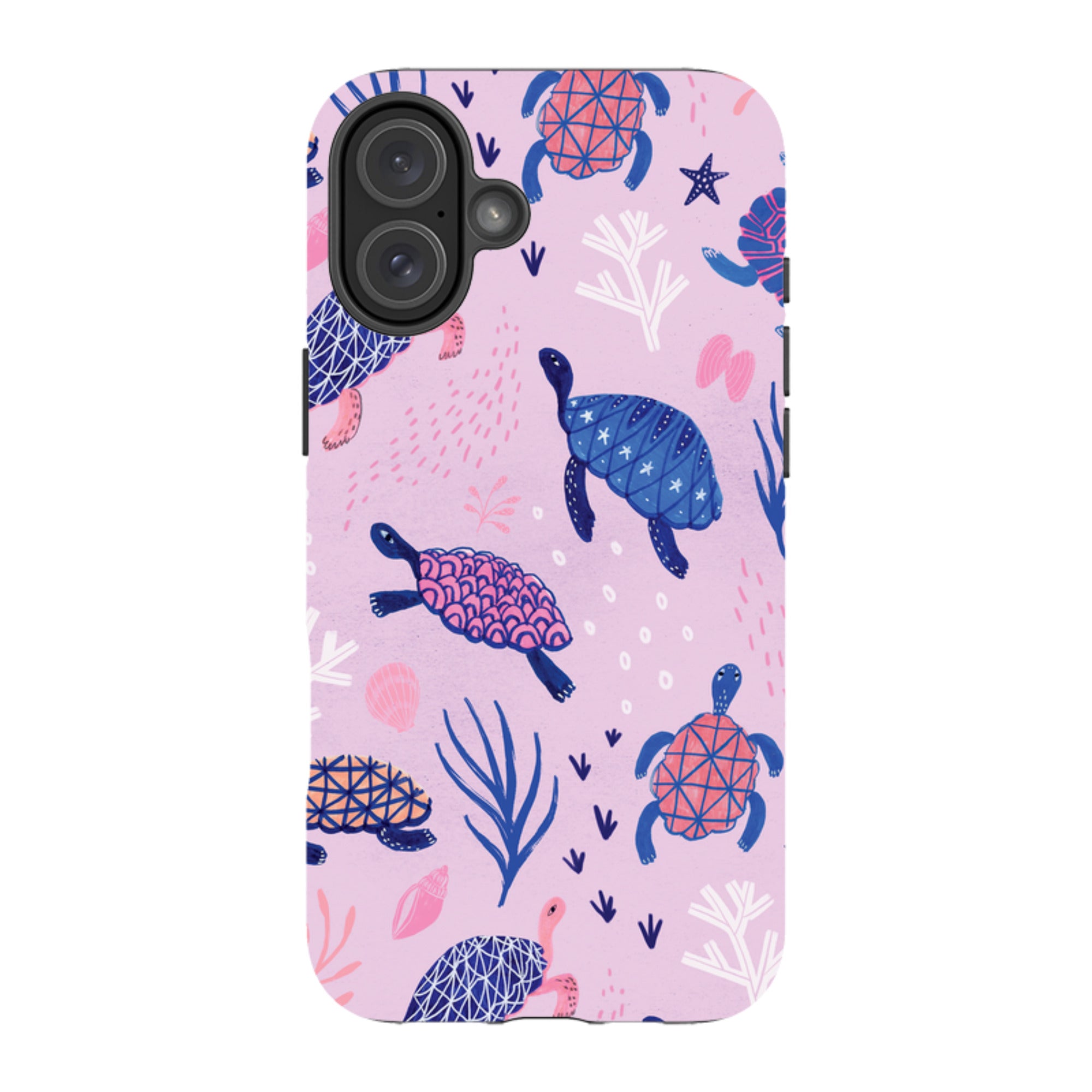iPhone Tough Case - Turtles By Lee Foster Wilson
