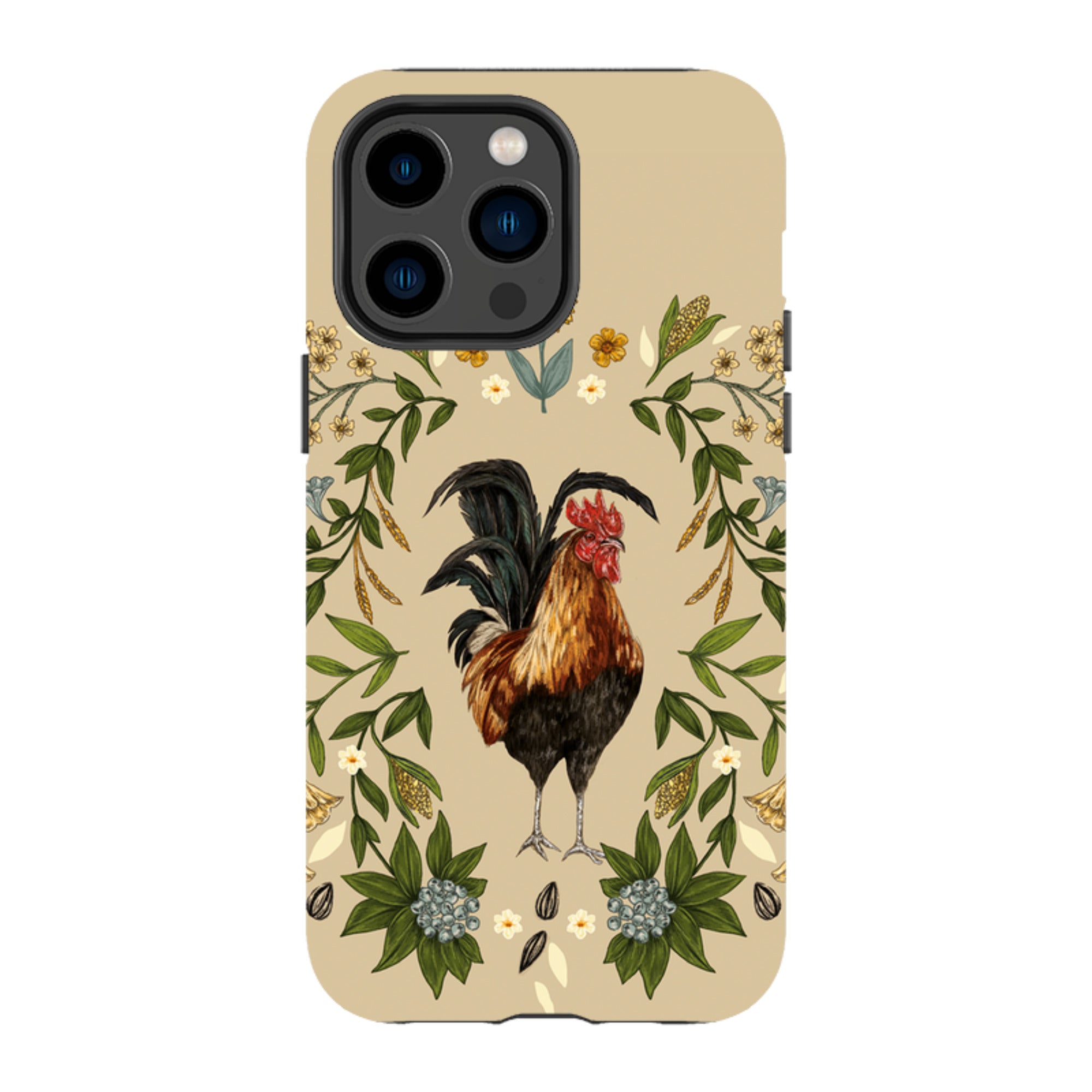iPhone Tough Case - Rooster By Jade Mosinski