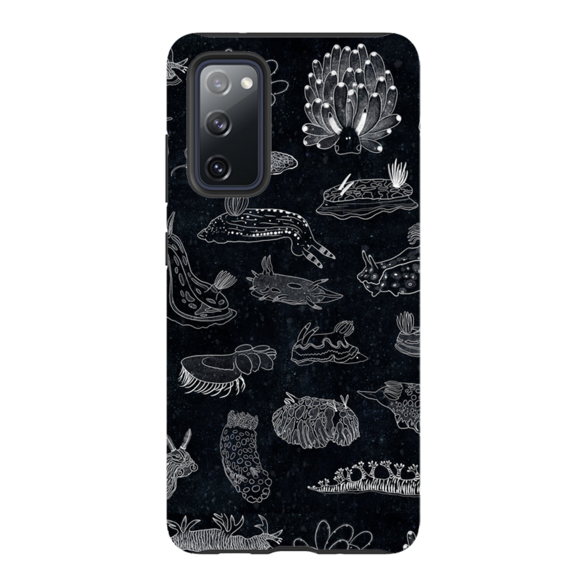 Samsung Tough Case - Nudibranch Line Drawing By Katherine Quinn