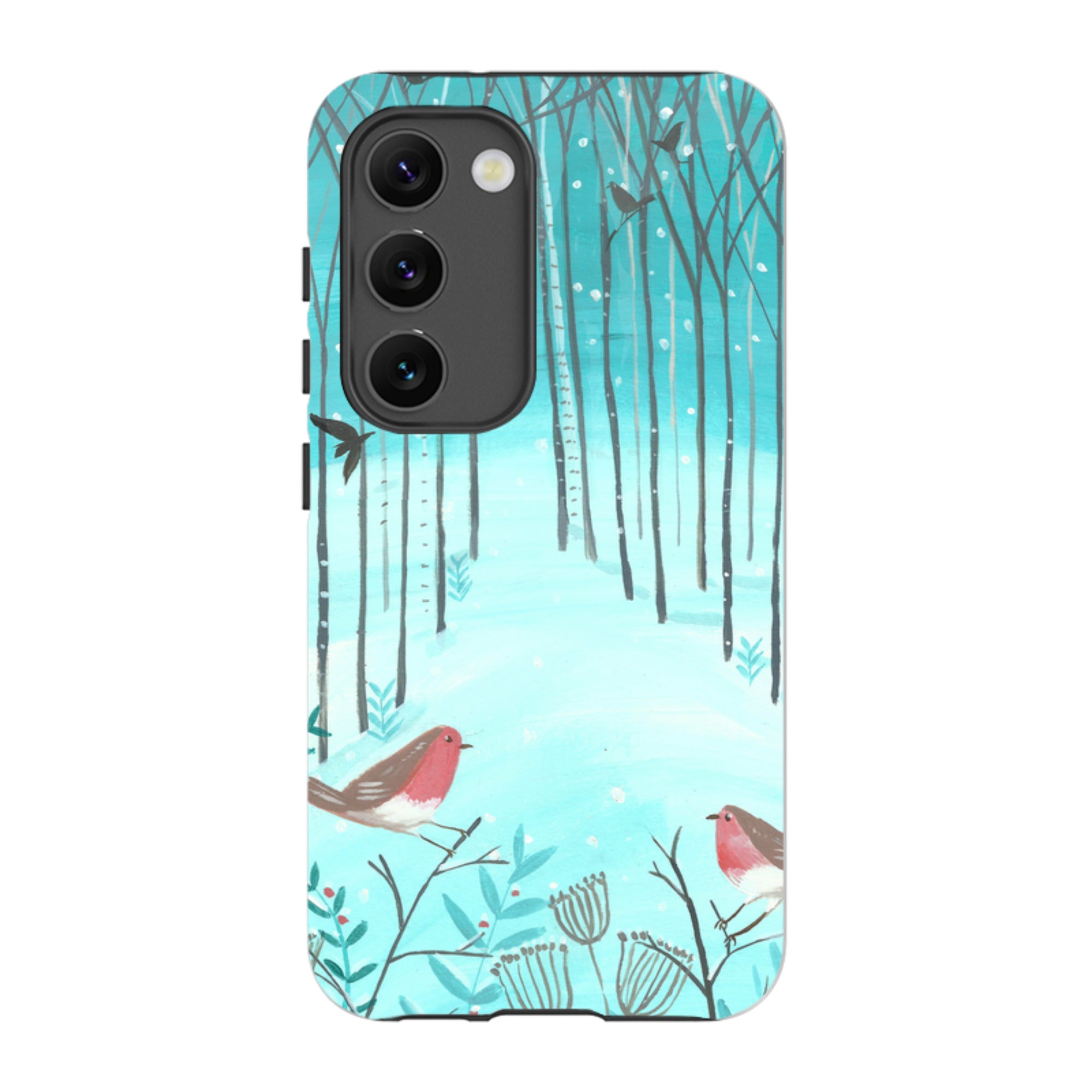 Samsung Tough Case - Winter Forest By Mary Stubberfield