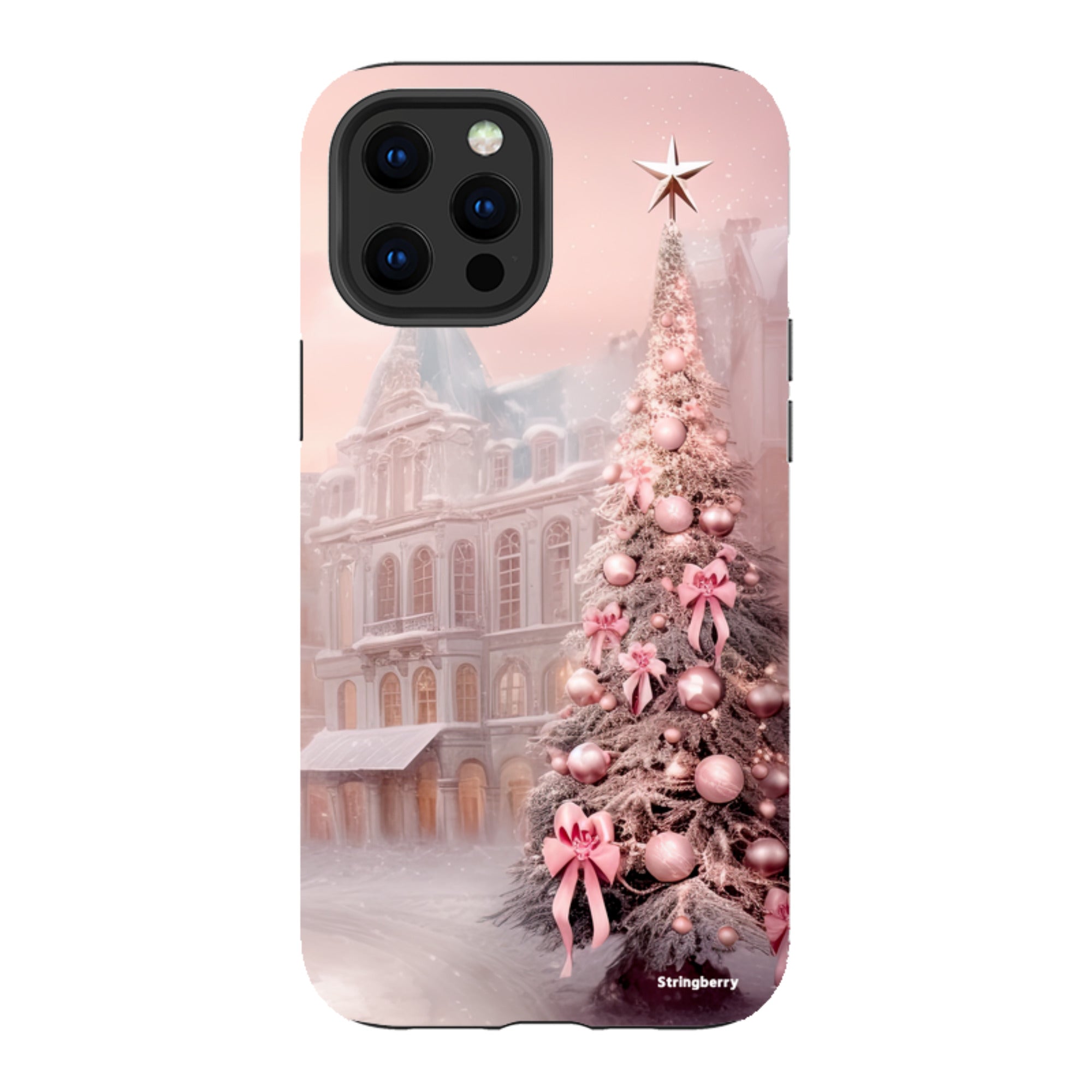 iPhone Tough Case - Pink Xmas