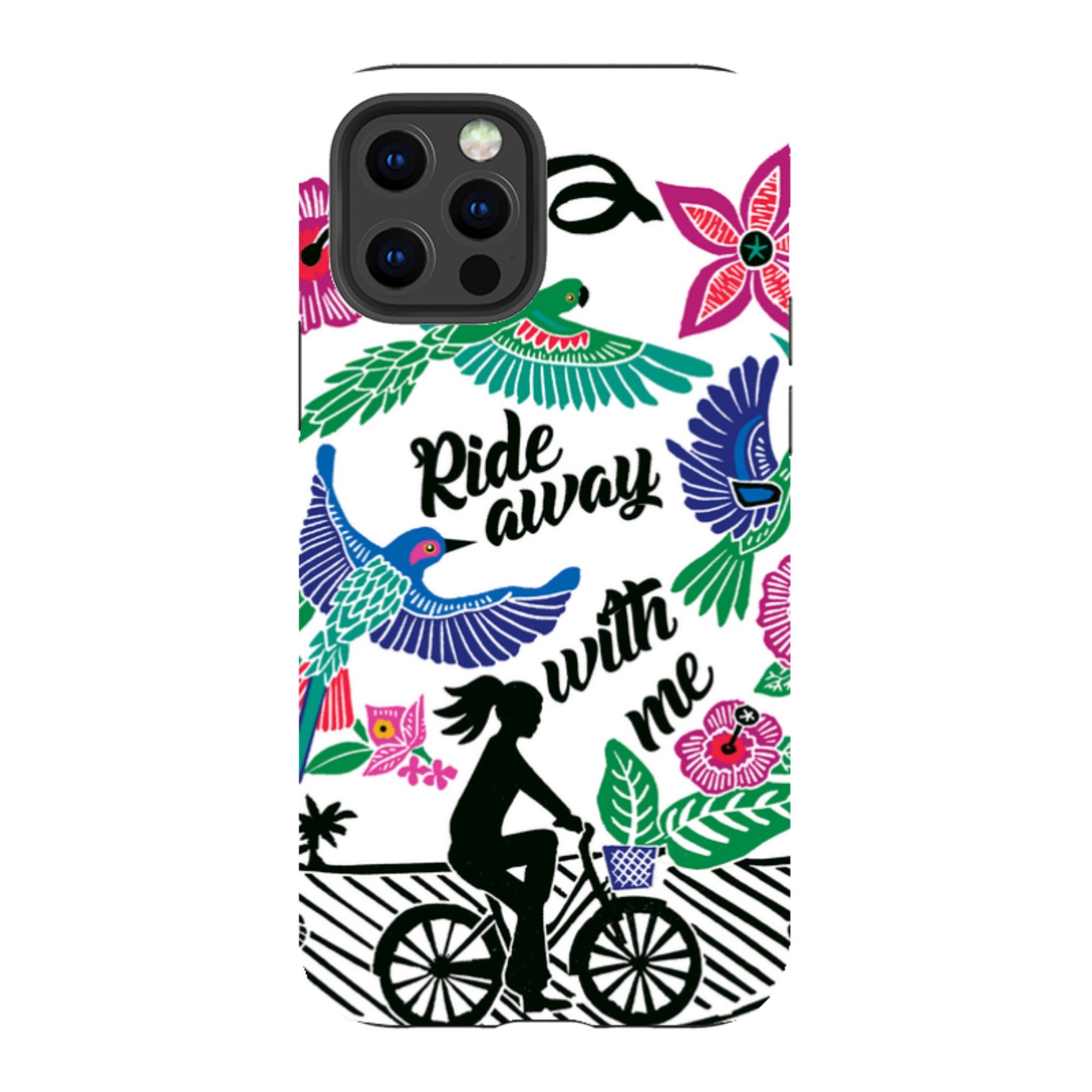 iPhone Tough Case - Ride With Me By Kate Heiss