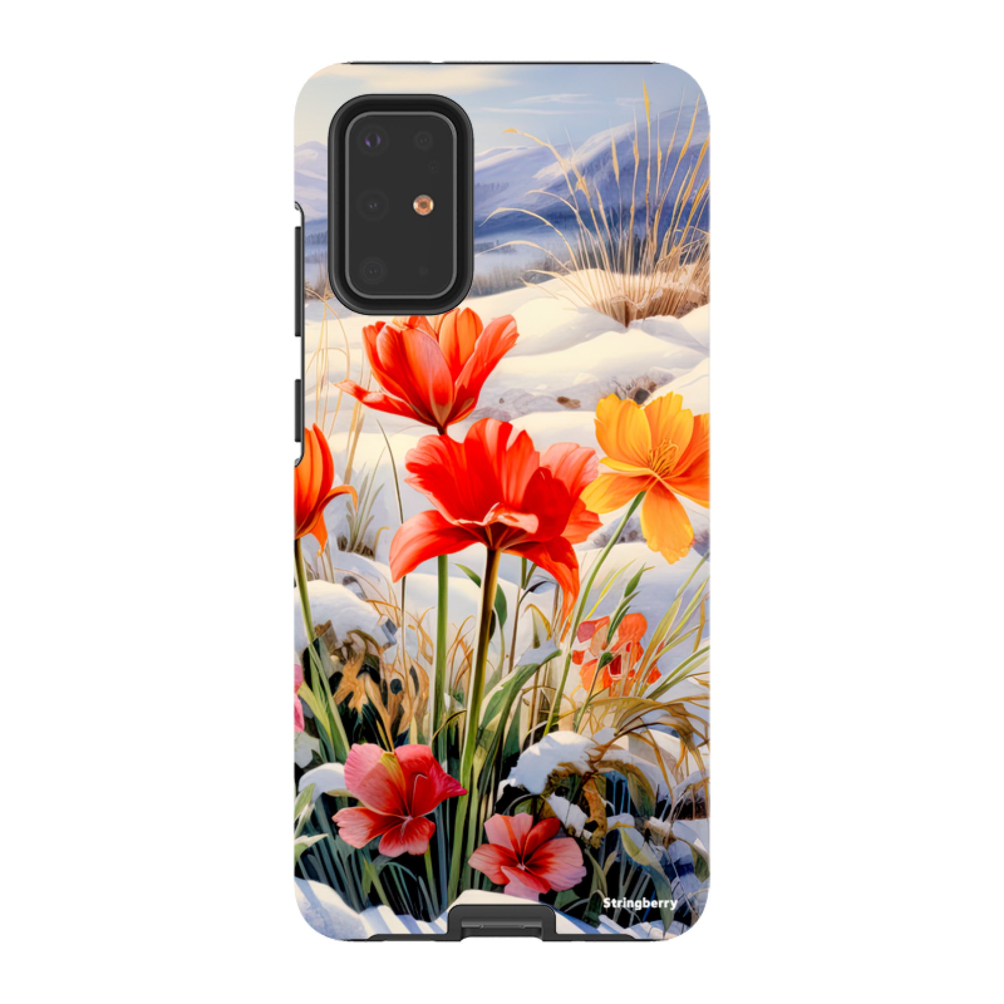 Samsung Tough Case - Winter Wild Flowers III