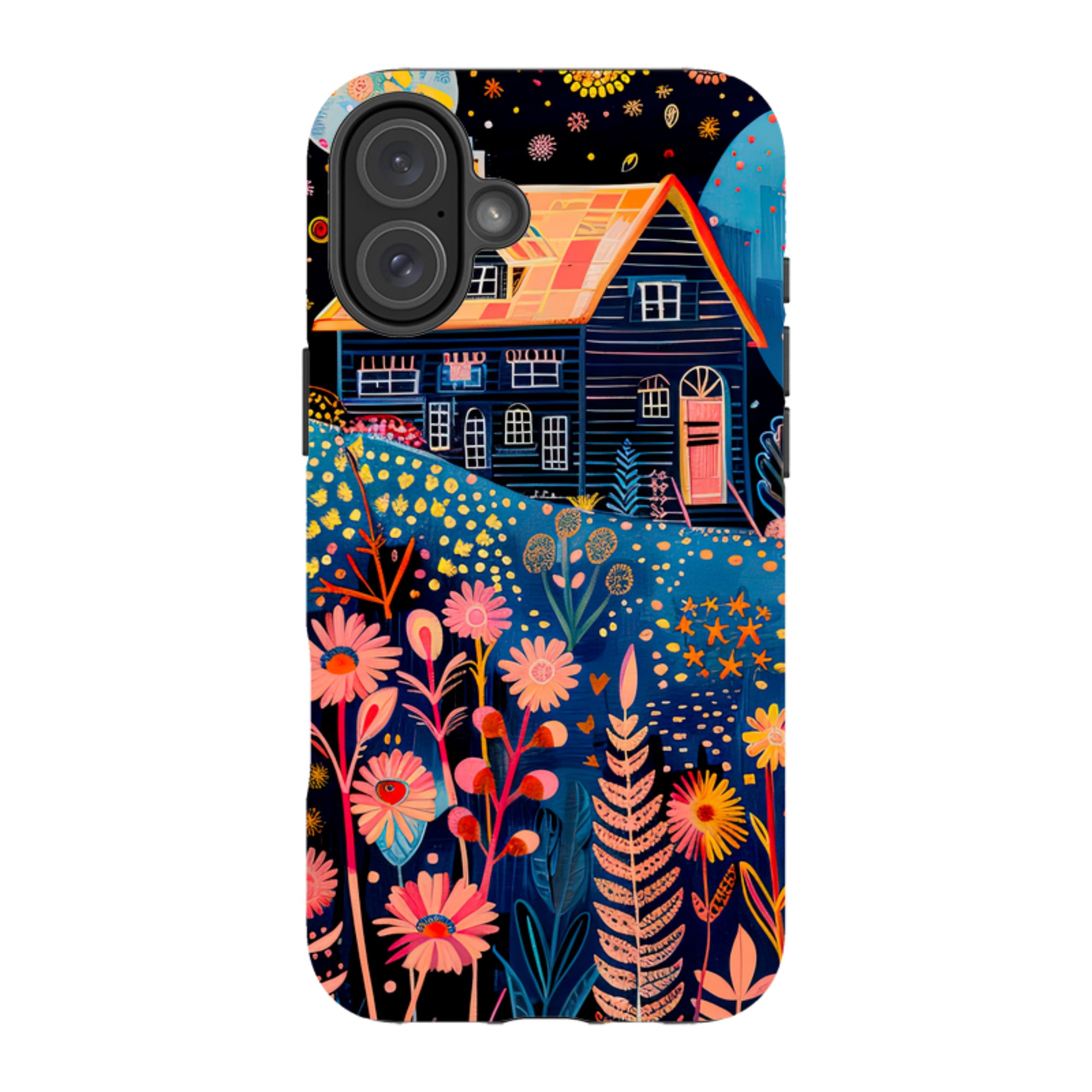 iPhone Case - Folk Art House V