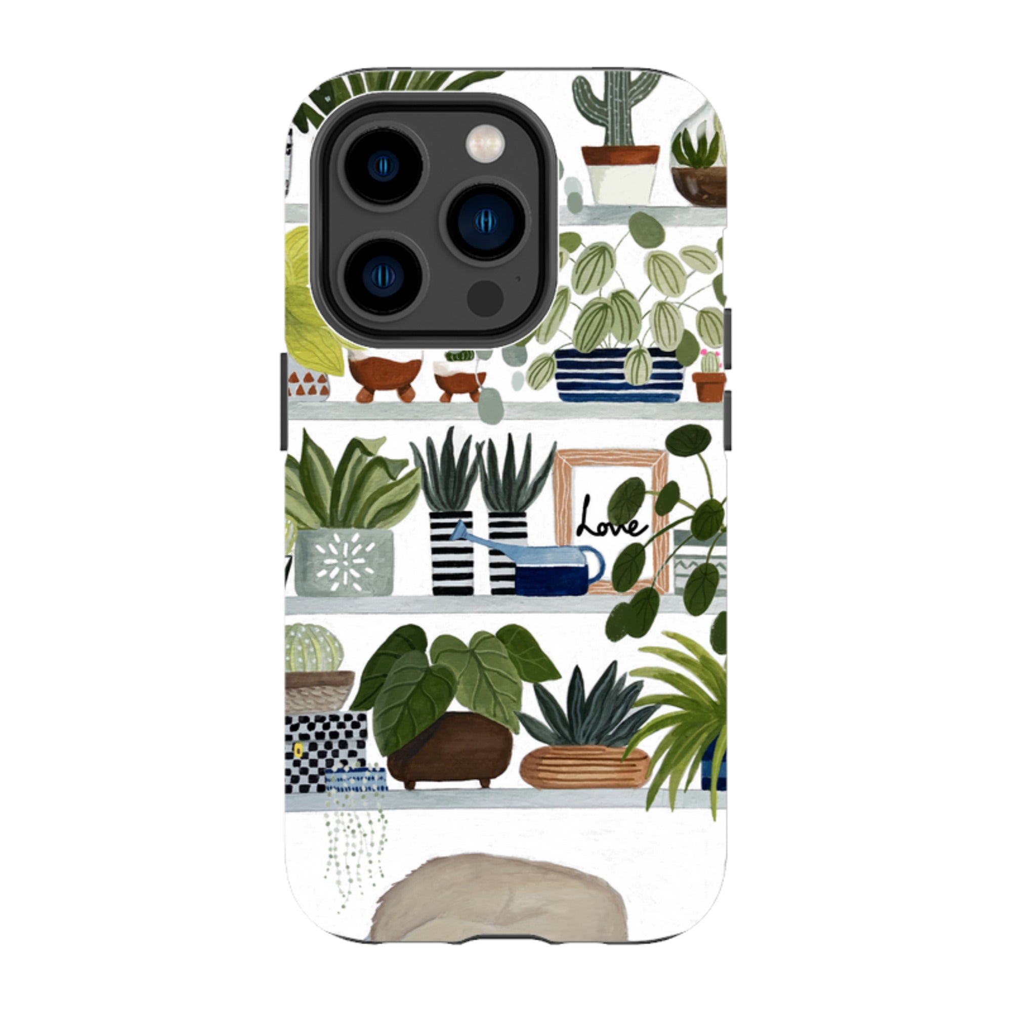 iPhone Tough Case - Plant Shelves By Bex Parkin