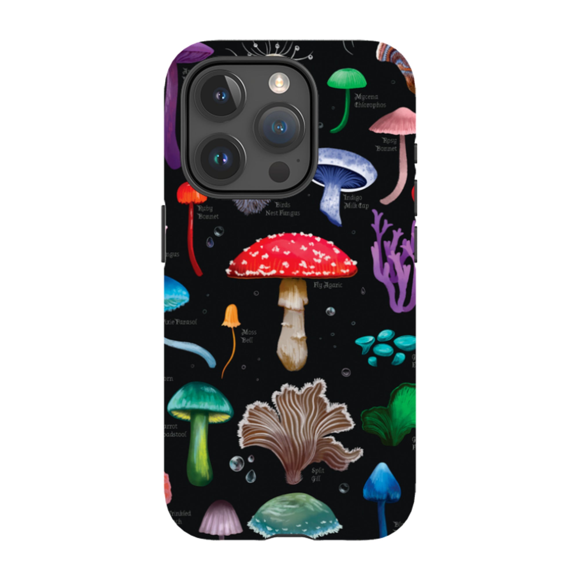 iPhone Tough Case - Mushrooms By Anna Stead