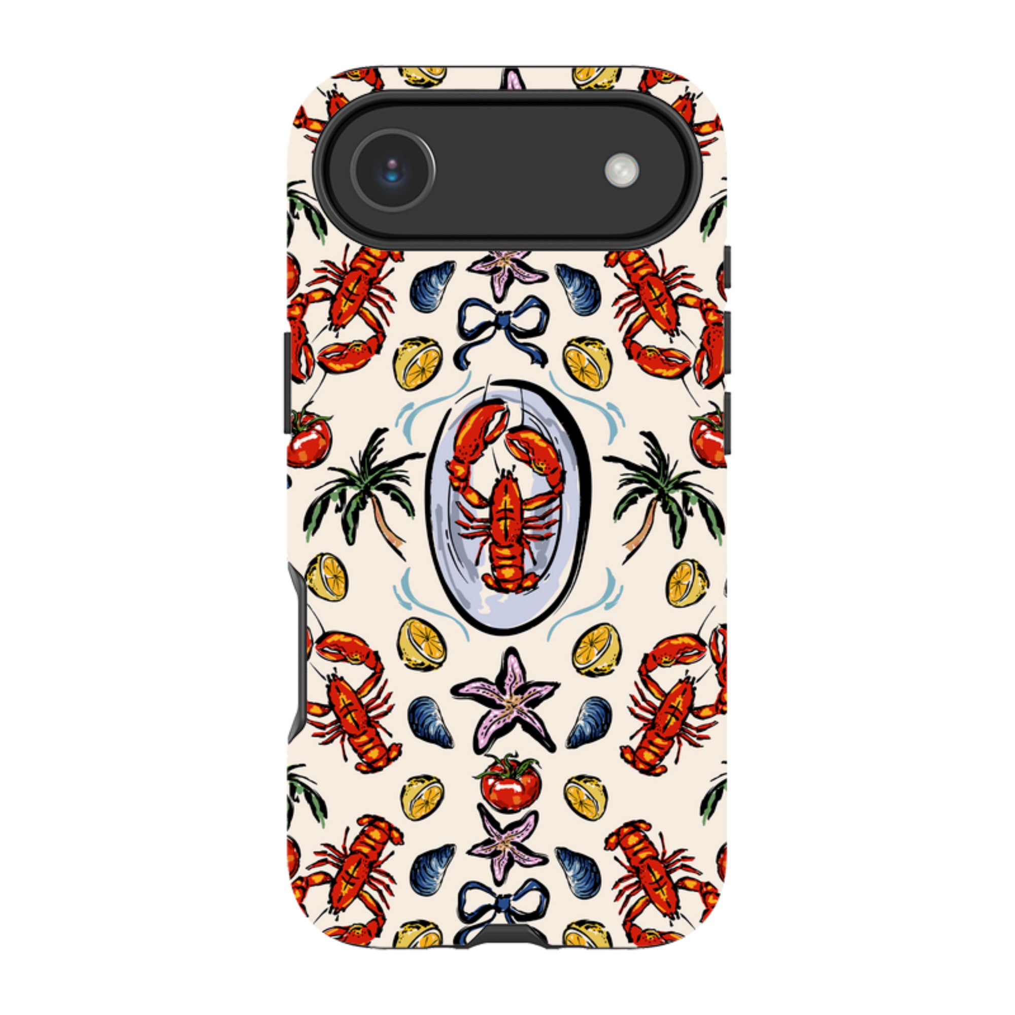 iPhone Case - Seafood and Palm Trees
