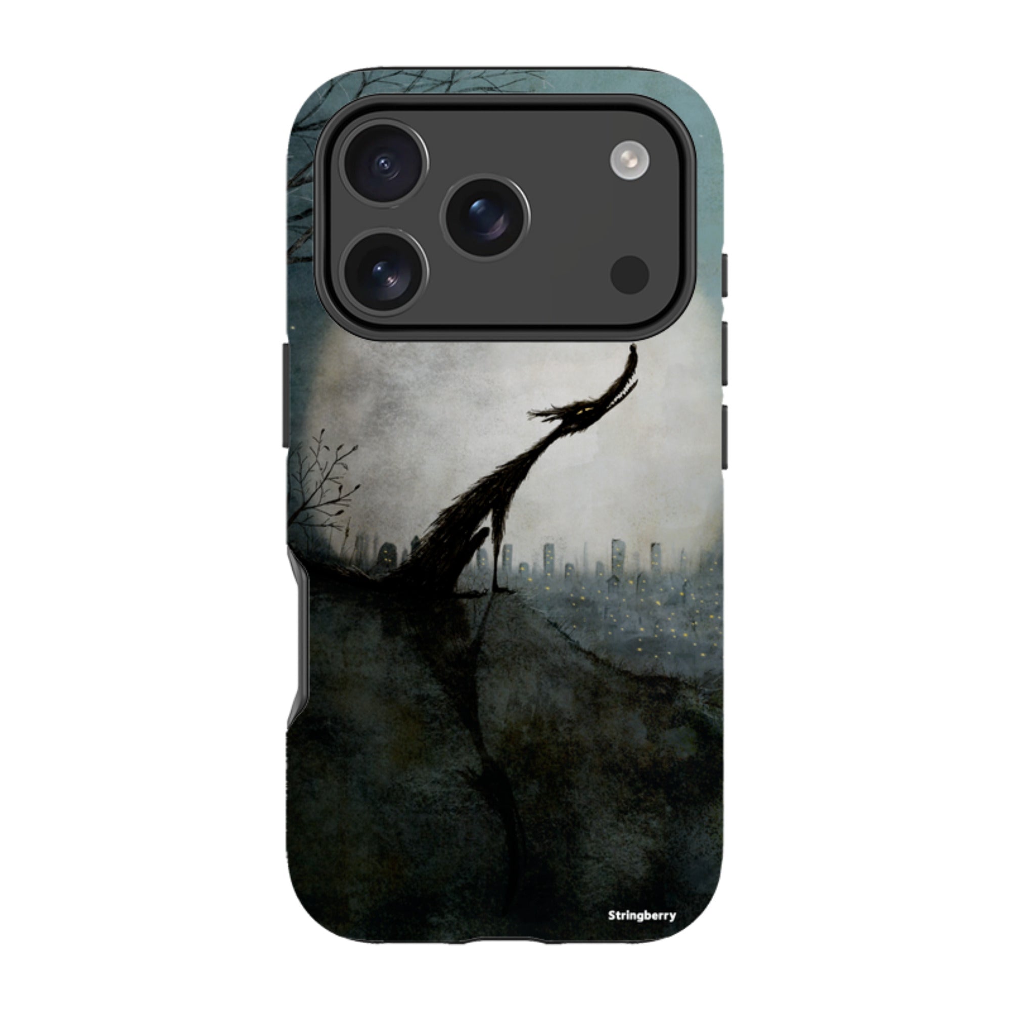 iPhone MagSafe Tough Case - Wolf Moon By Maja Lindberg