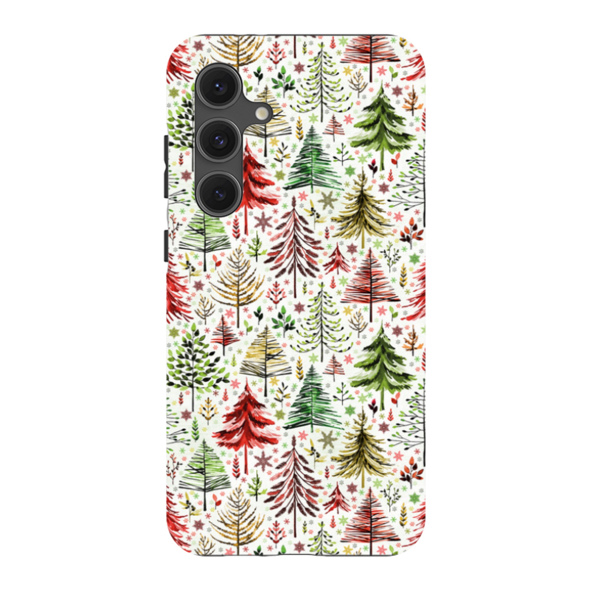 Samsung Tough Case - Xmas Trees By Elisabeth Haager