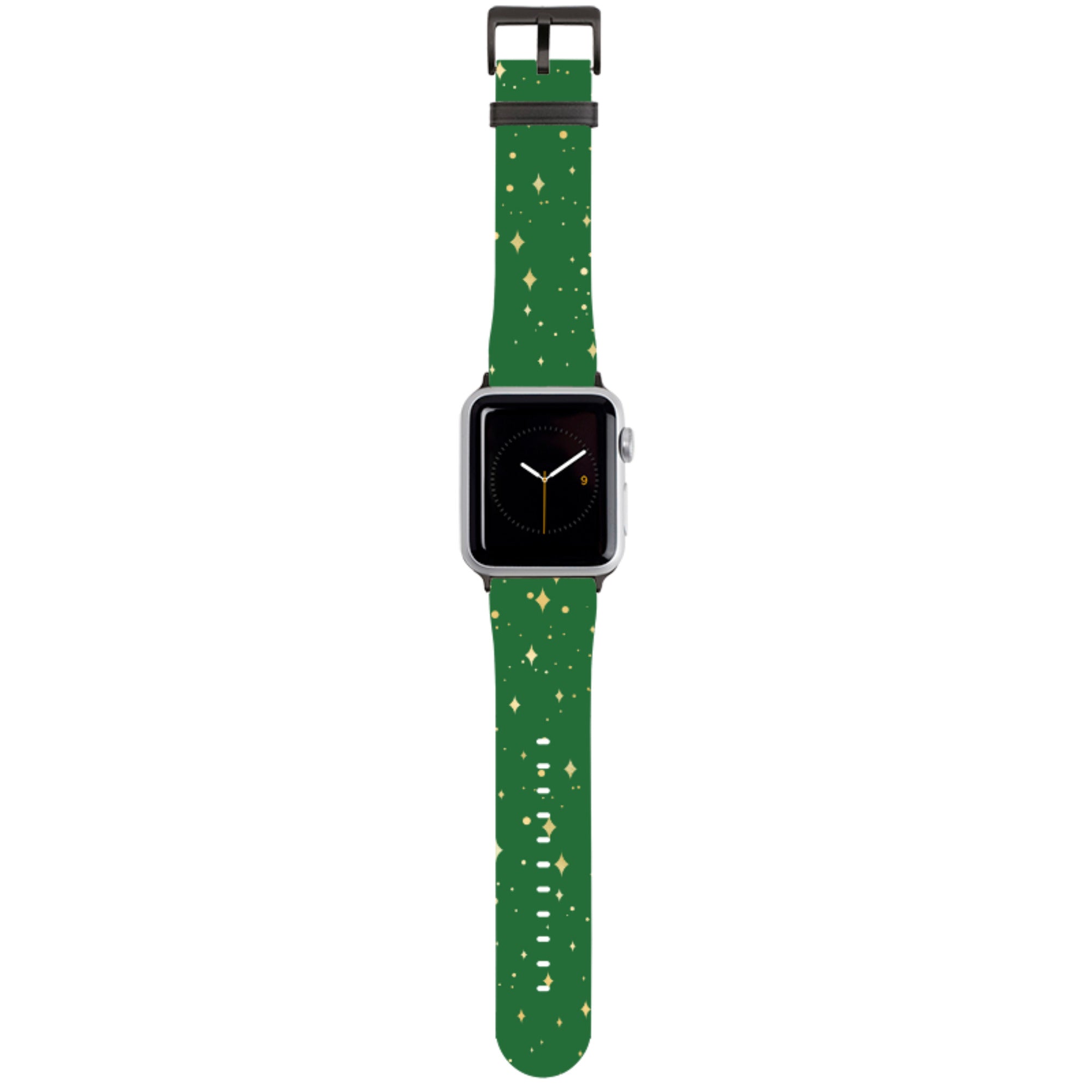 Green Cosmos Apple Watch Strap