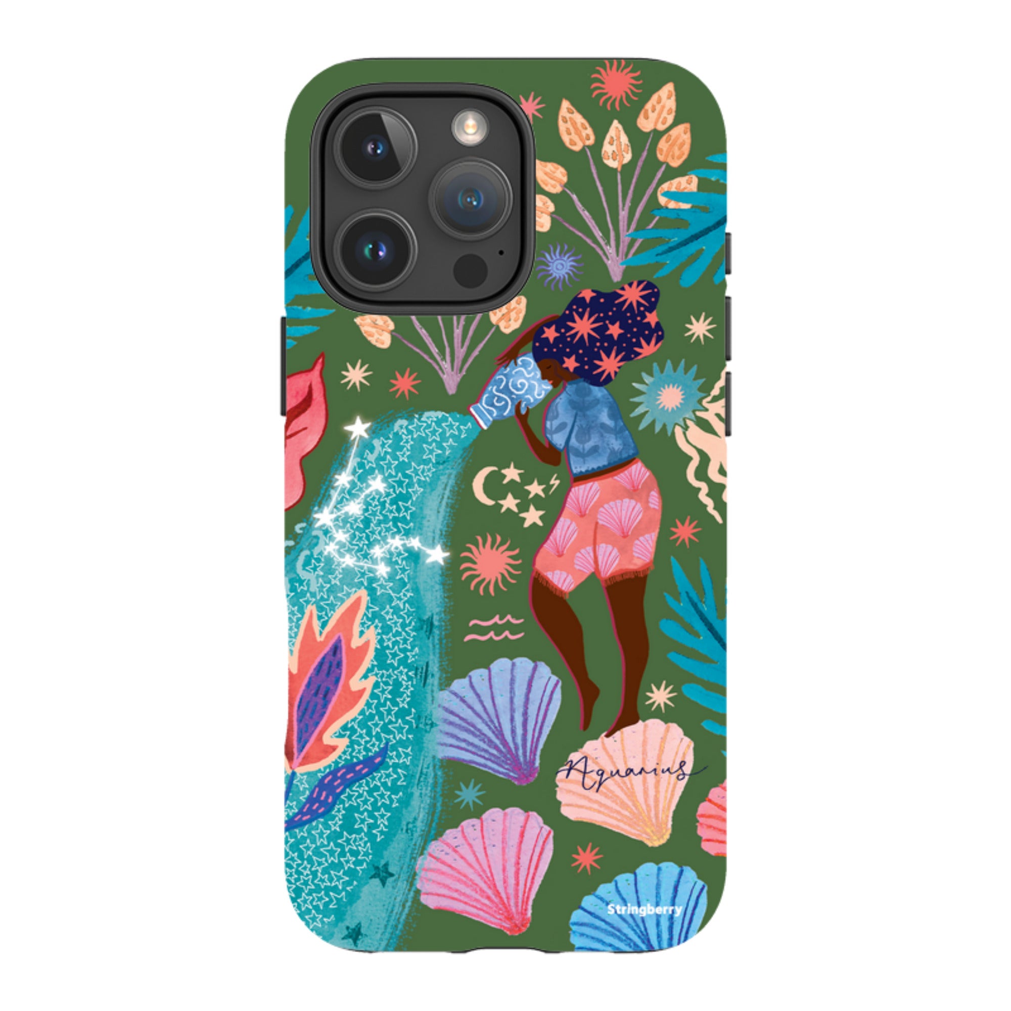 iPhone Tough Case - Aquarius By Emma Frances Grant