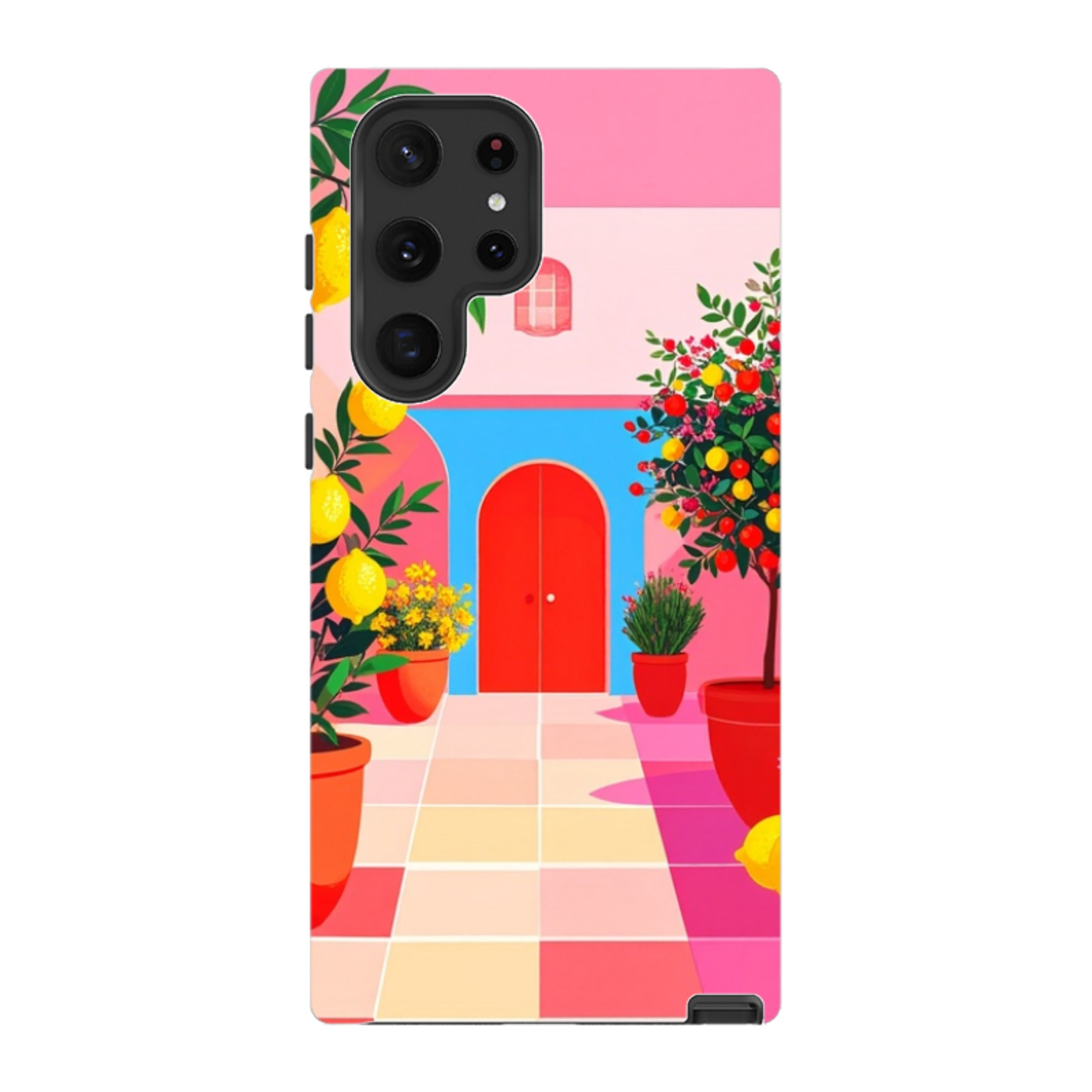 Samsung Tough Case - Red Garden