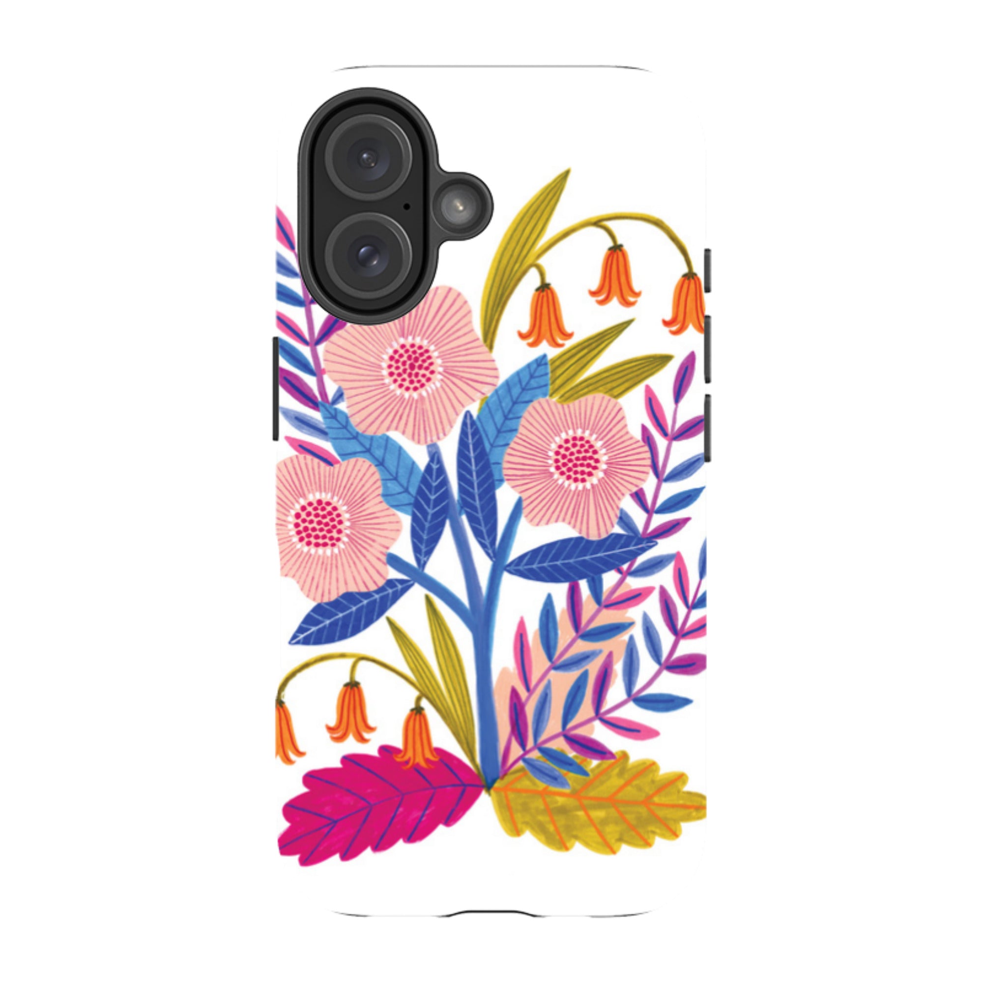 iPhone Tough Case - Leaves Cluster By Lee Foster Wilson