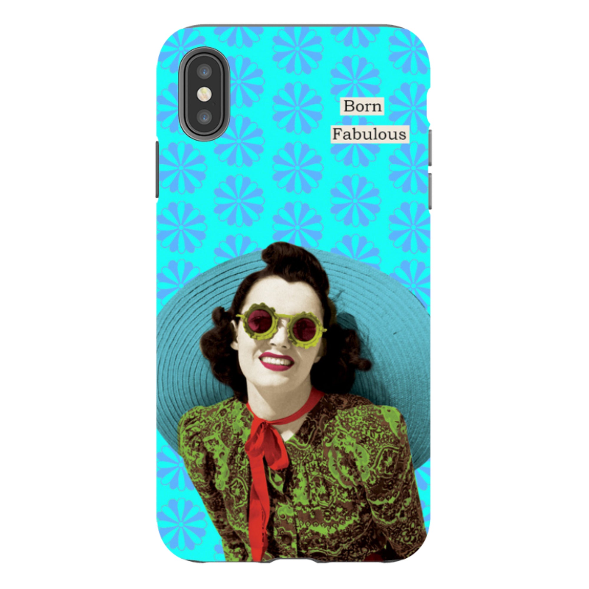 iPhone Tough Case - Born Fabulous By Clare Jordan
