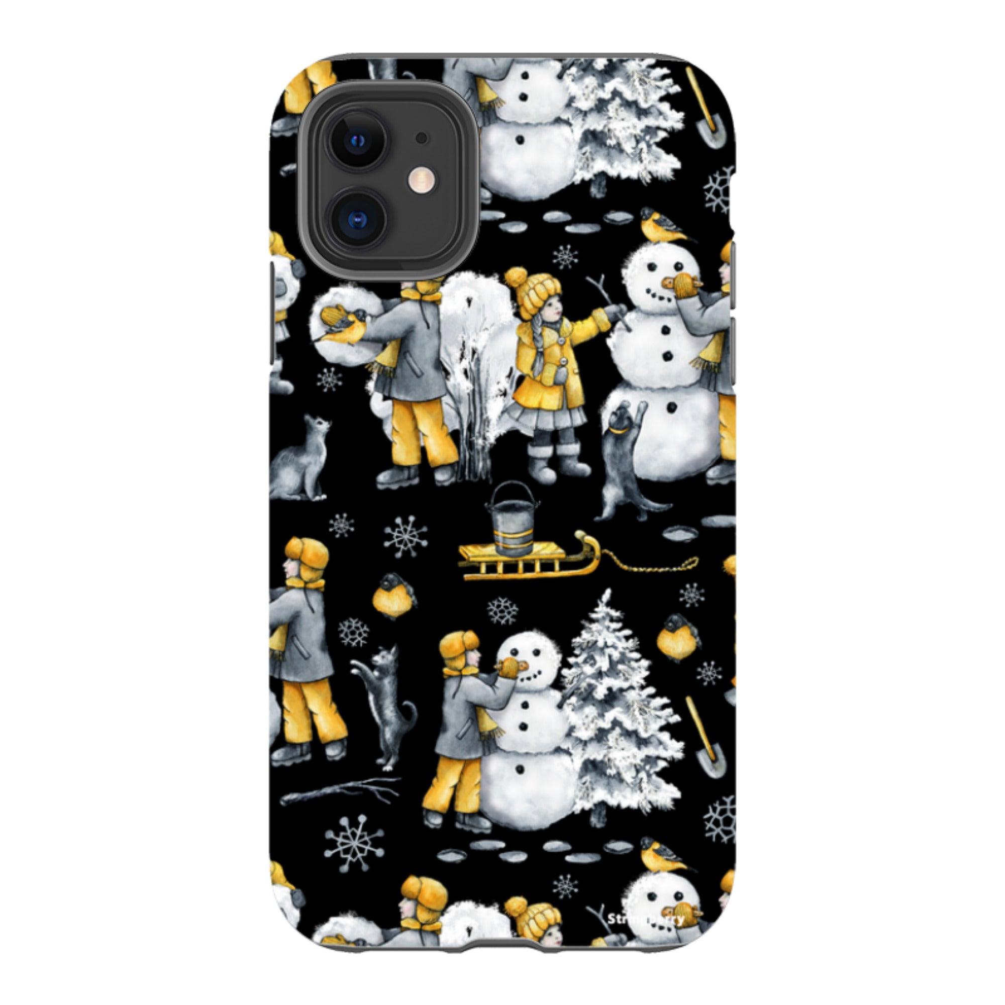 iPhone Tough Case - Me And Snowman