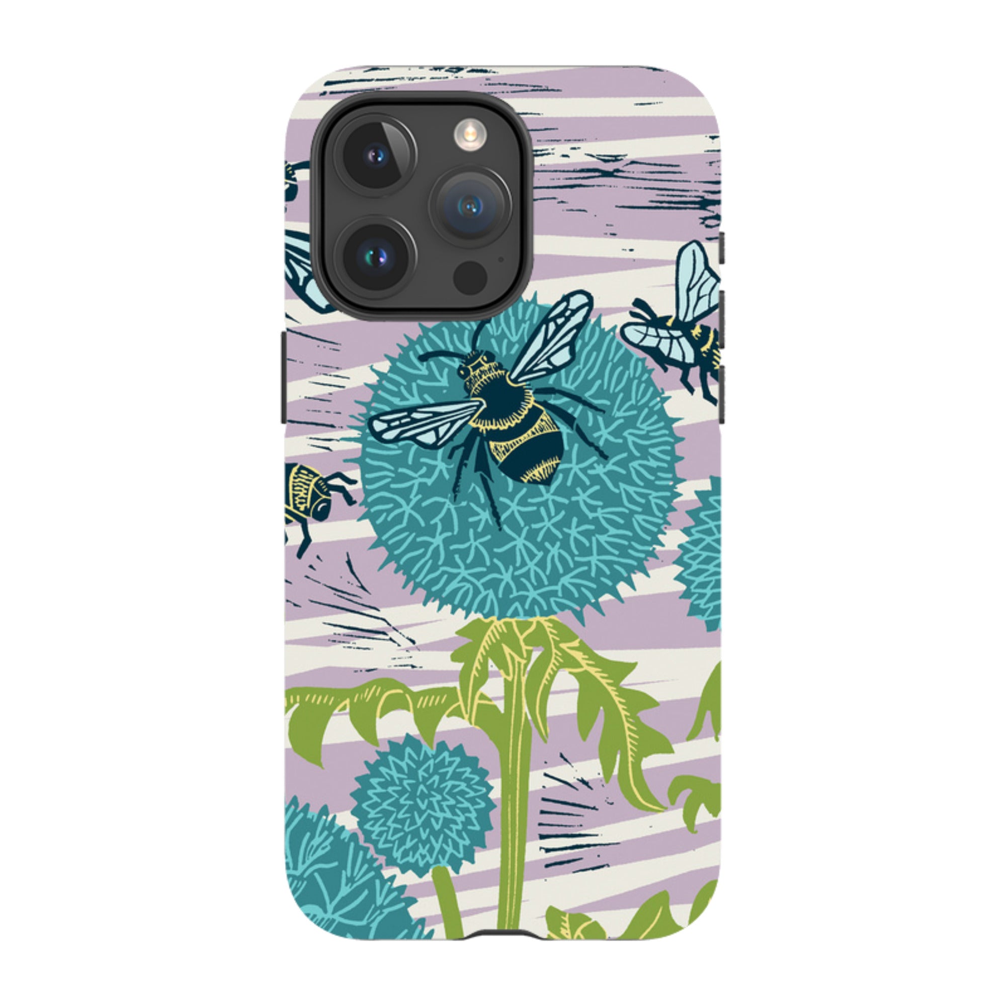 iPhone Tough Case - Pollinating Bees By Kate Heiss