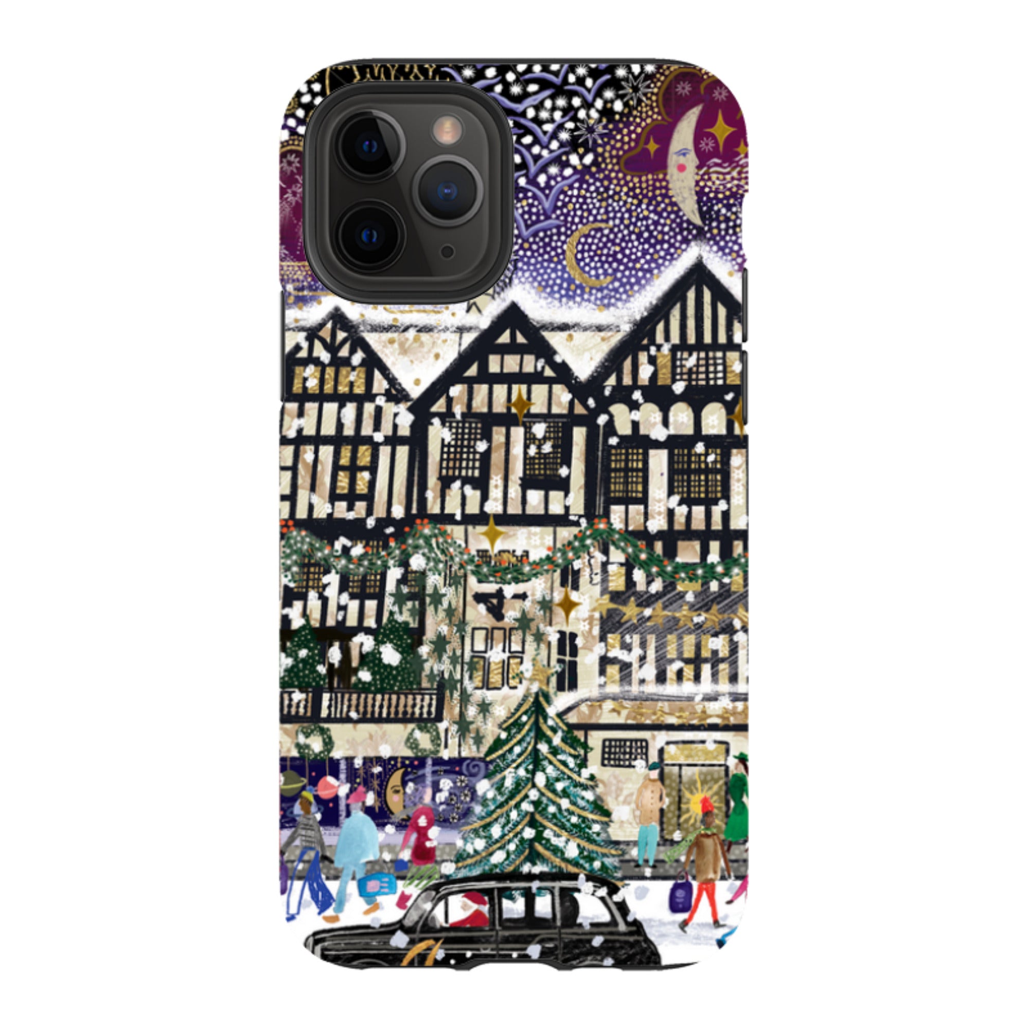 iPhone Tough Case - Christmas In London II By Emma Frances Grant