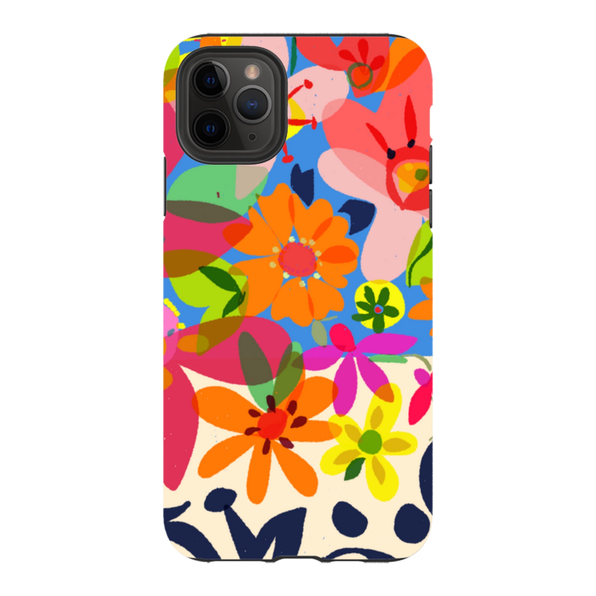 iPhone Tough Case - Beautiful Blooms By Sarah Campbell