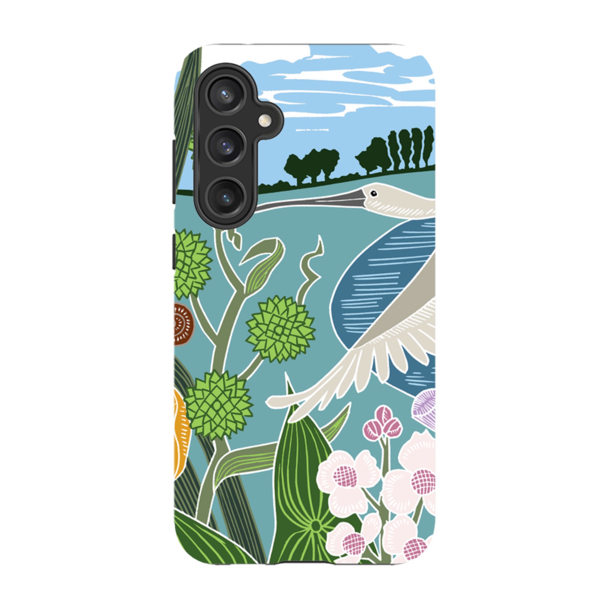 Samsung Tough Case - Spoonbill By Kate Heiss