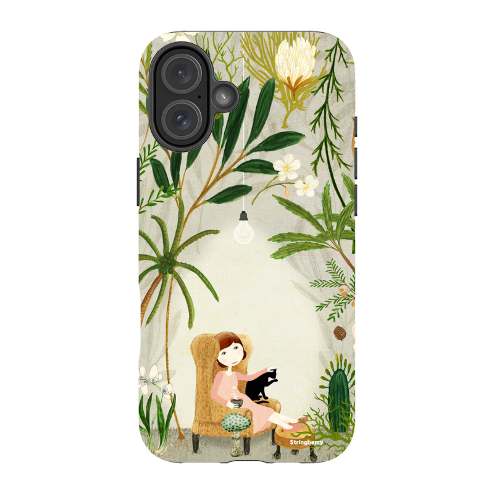 iPhone Tough Case - Imaginarium Garden I By Katherine Quinn