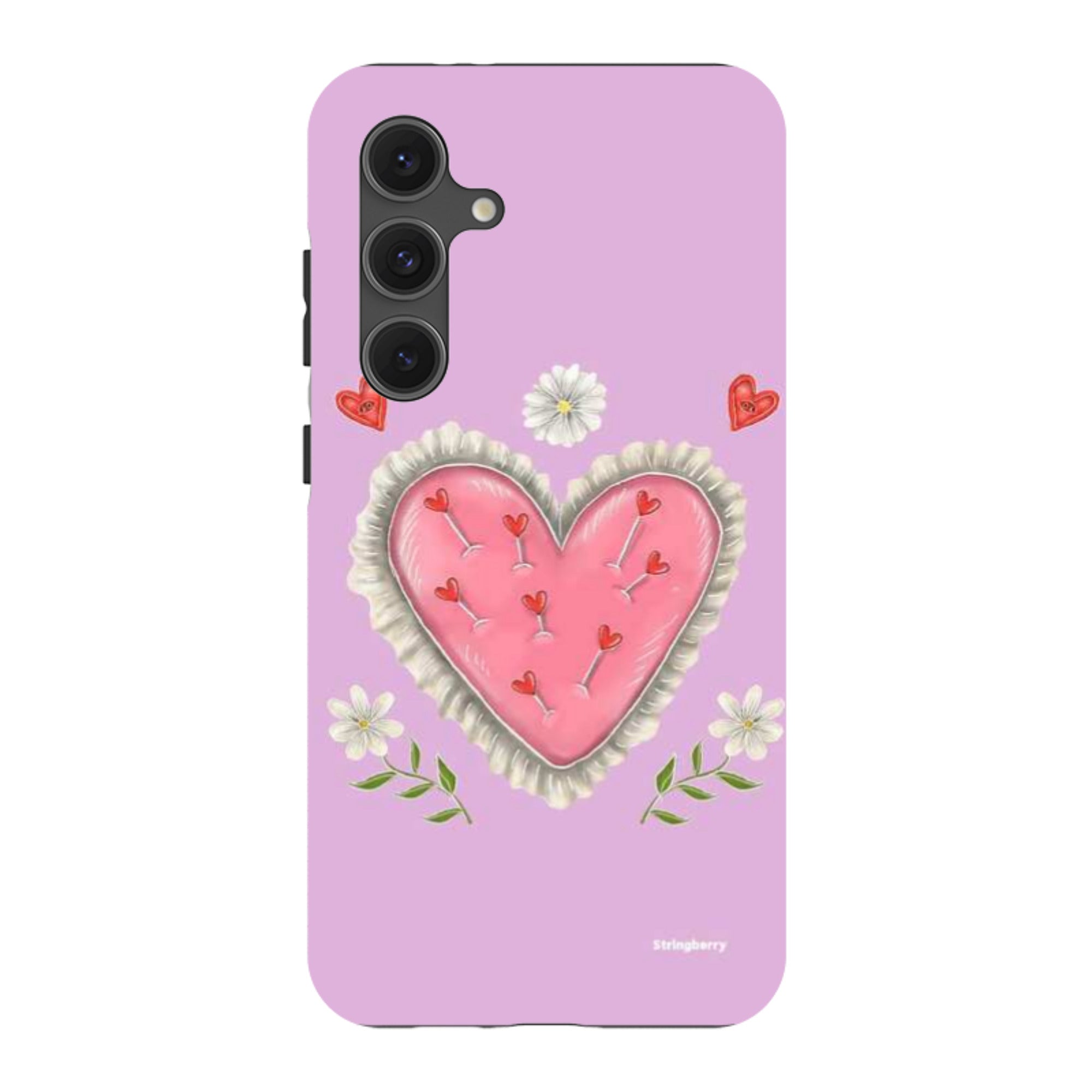 Samsung Tough Case - Heart Pin Cushion By Catherine Rowe